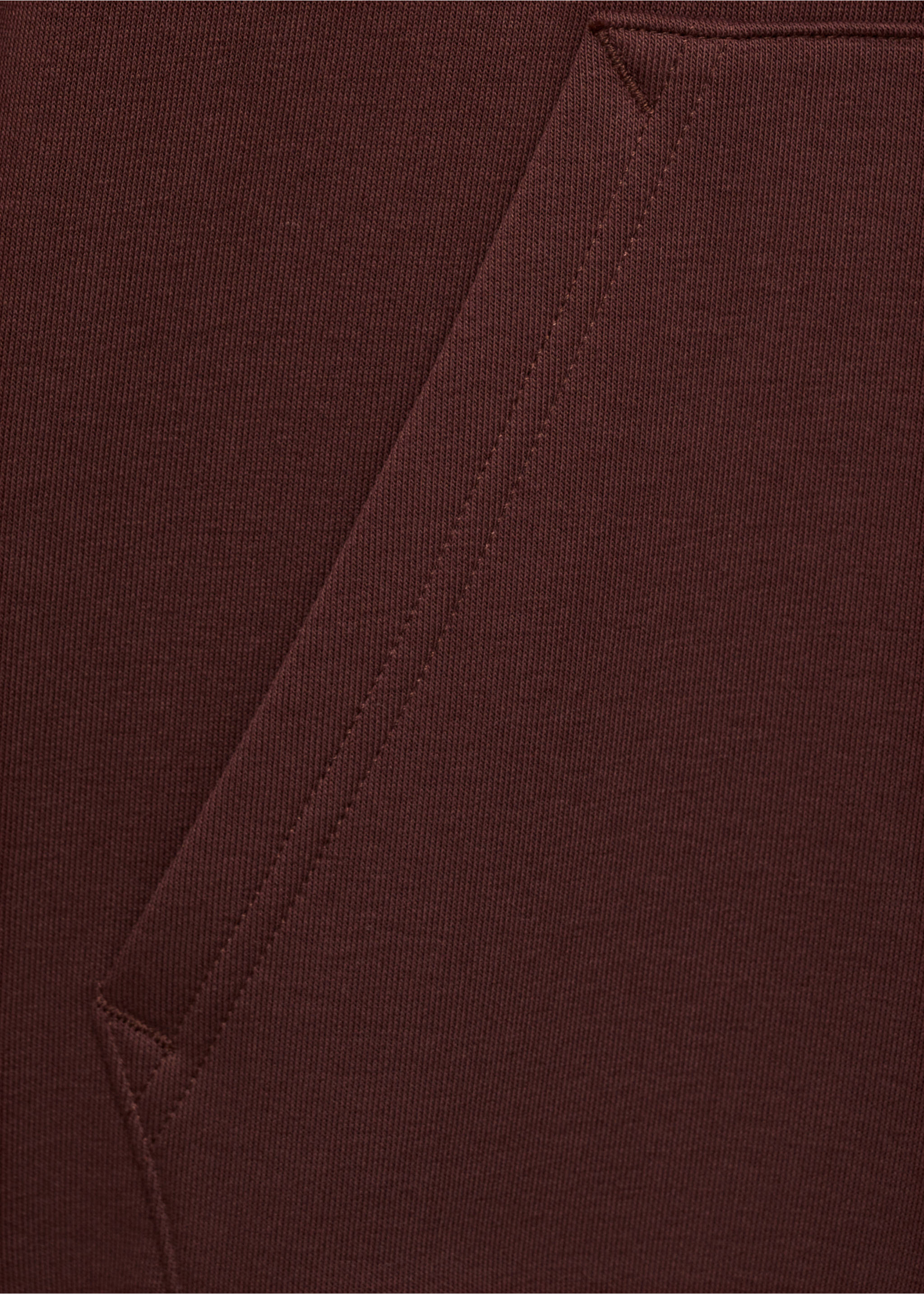 Sudadera algodón estampada - Detalle del artículo 0, Burdeos. Ref: 87022894-00.