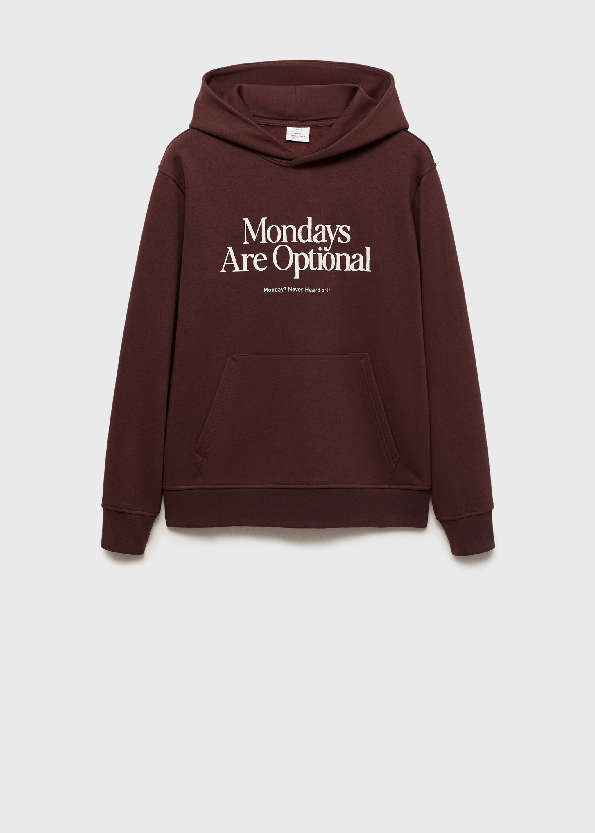 Sweat-shirt coton imprimé - Article sans modèle