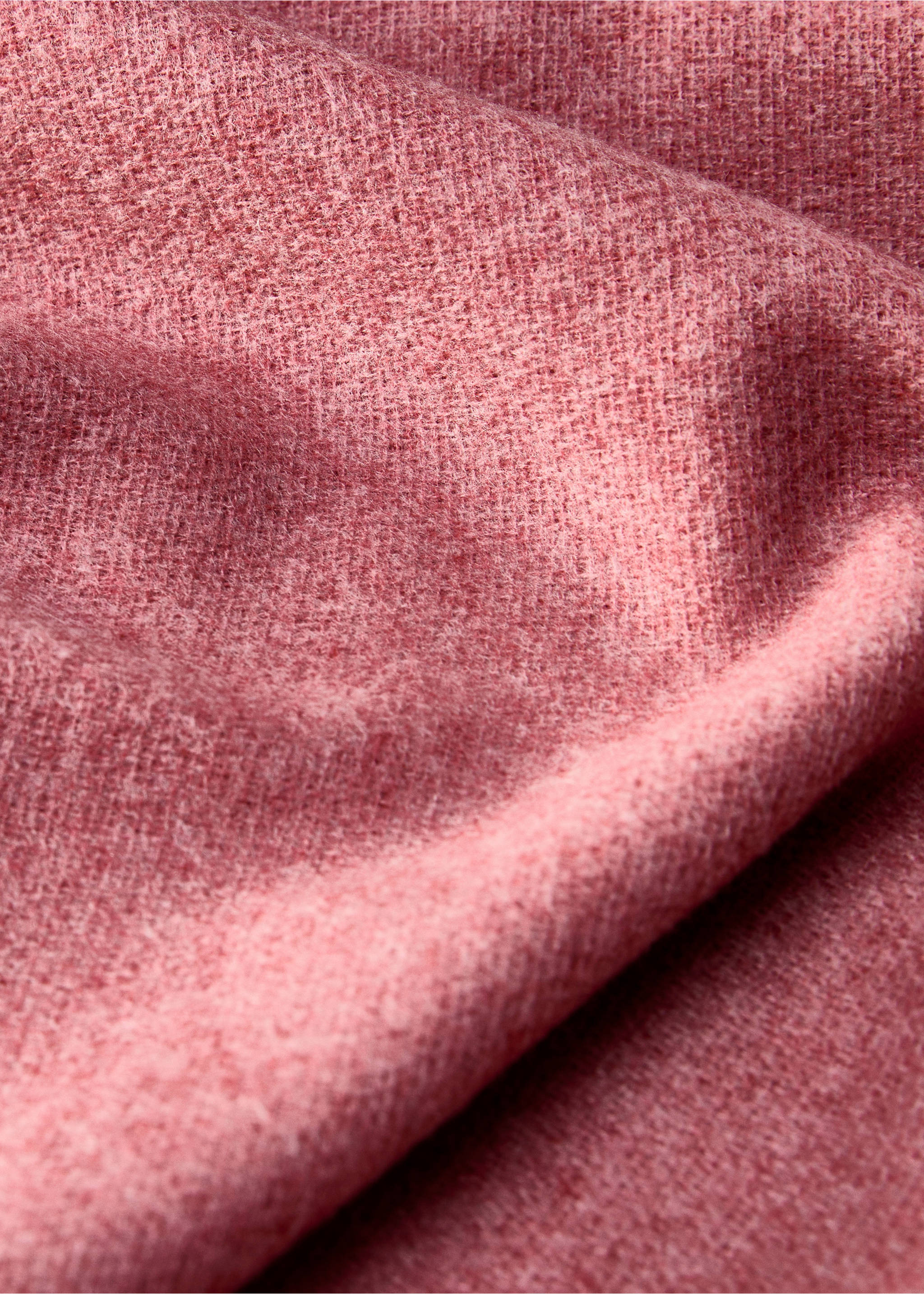 Yumuşak melanj battaniye - Ürün detayı 2, Orta Pembe. Ref: 87022897-00.
