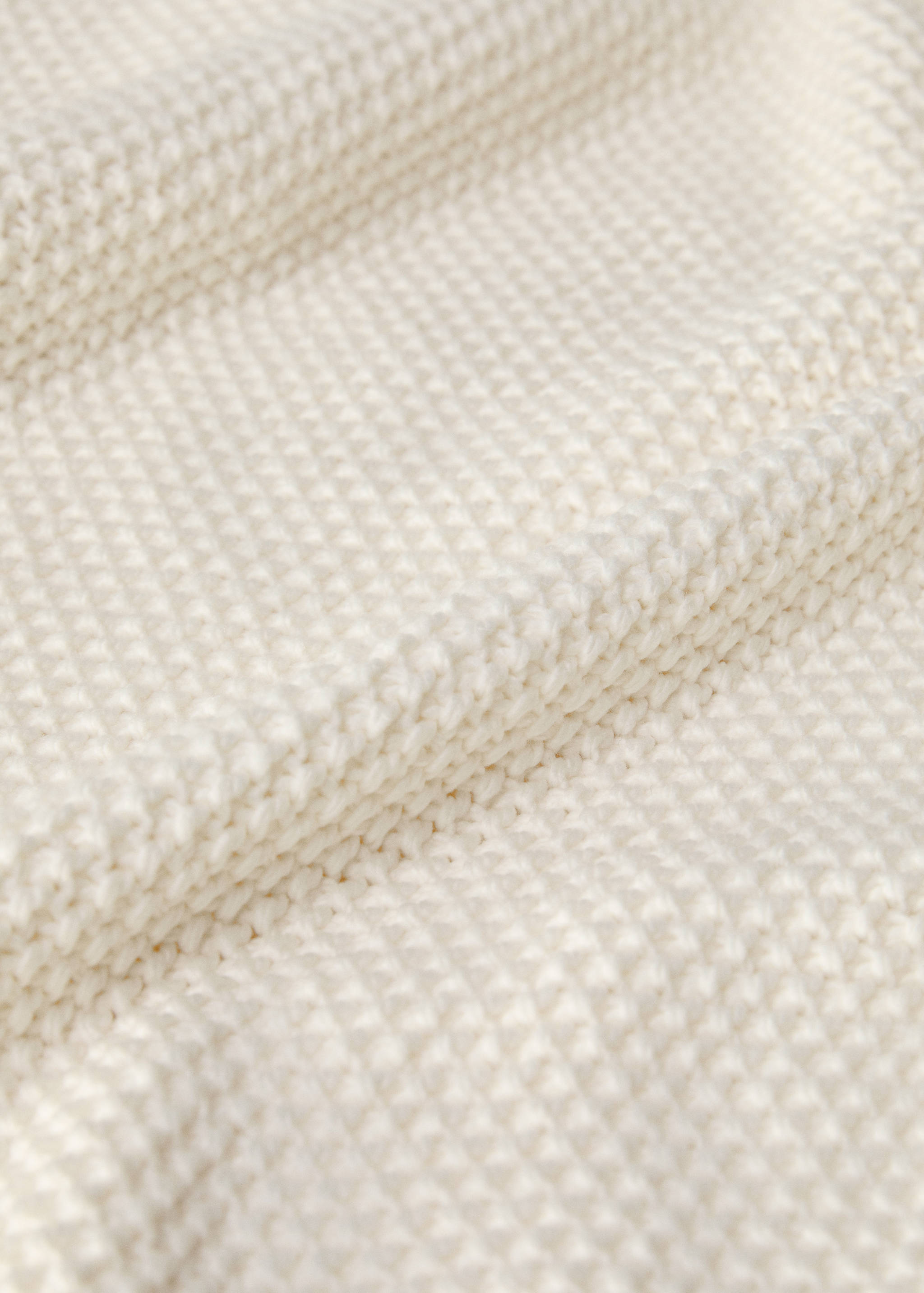 Knitted blanket with design - Details of the article 1