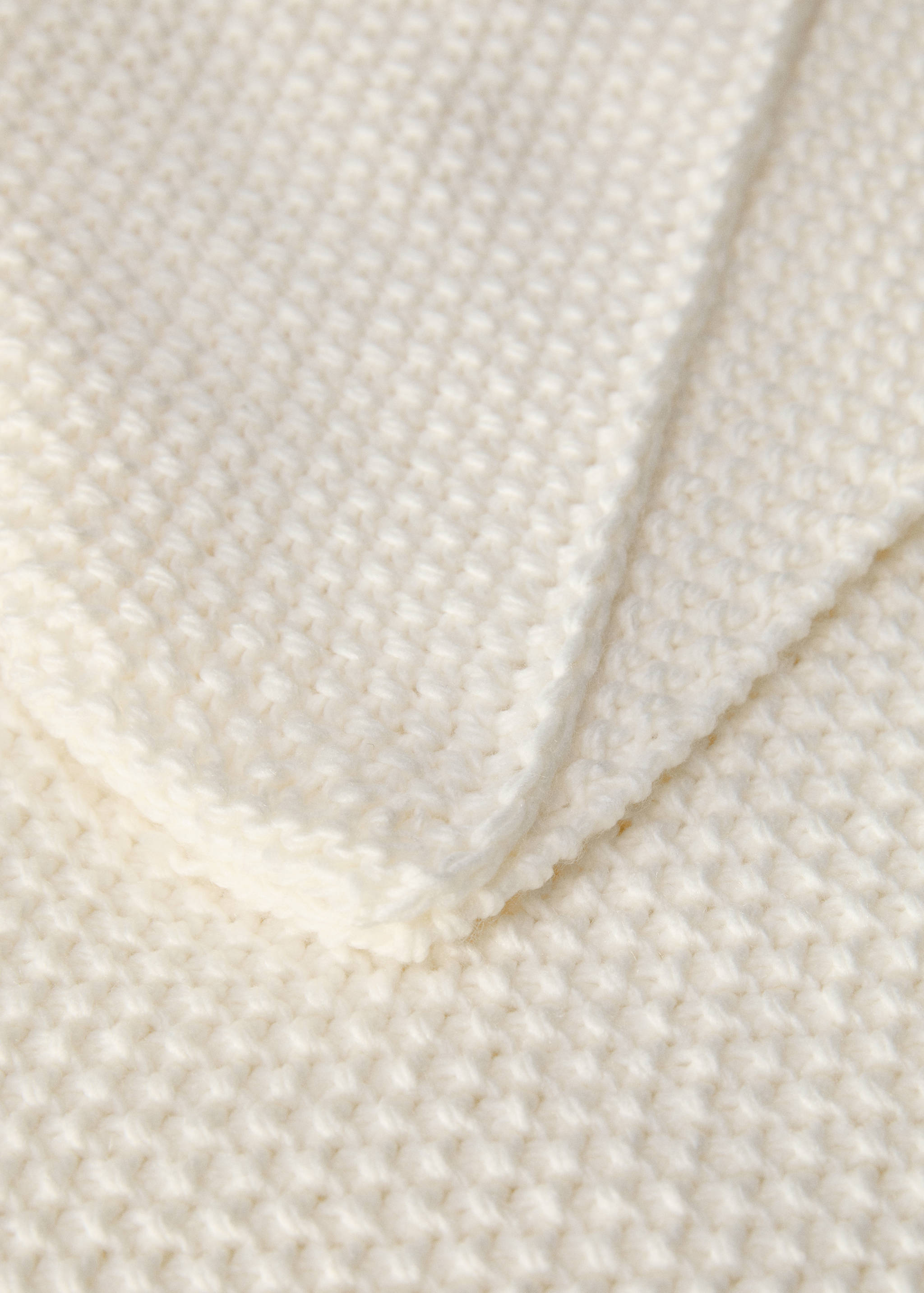 Knitted blanket with design - Details of the article 2