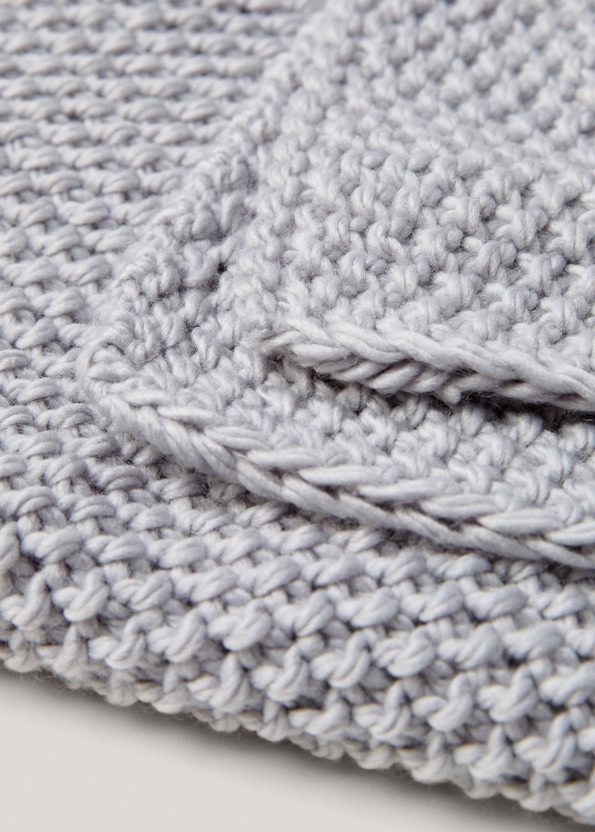 Knitted blanket with design - Details of the article 2
