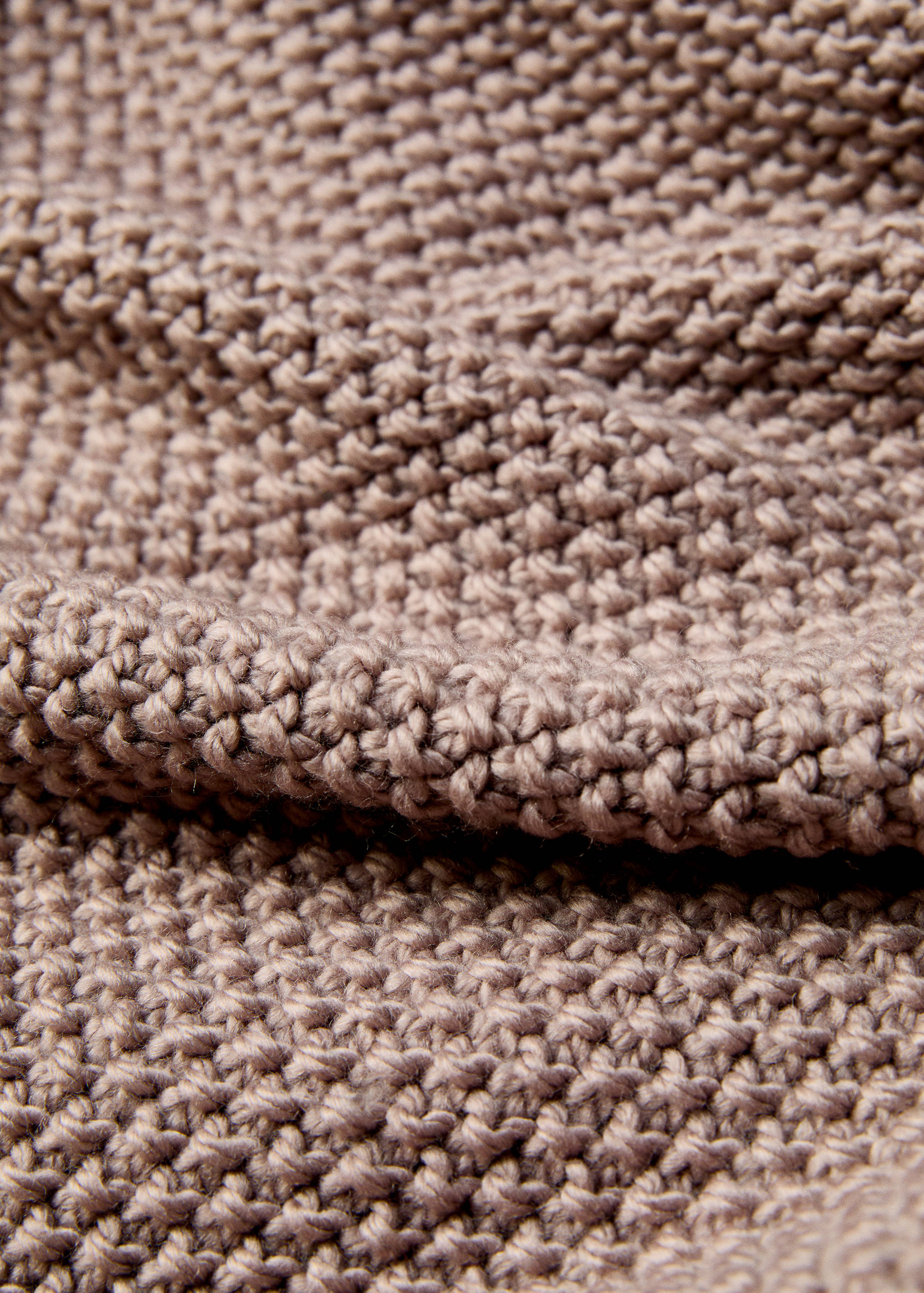 Knitted blanket with design - Details of the article 1