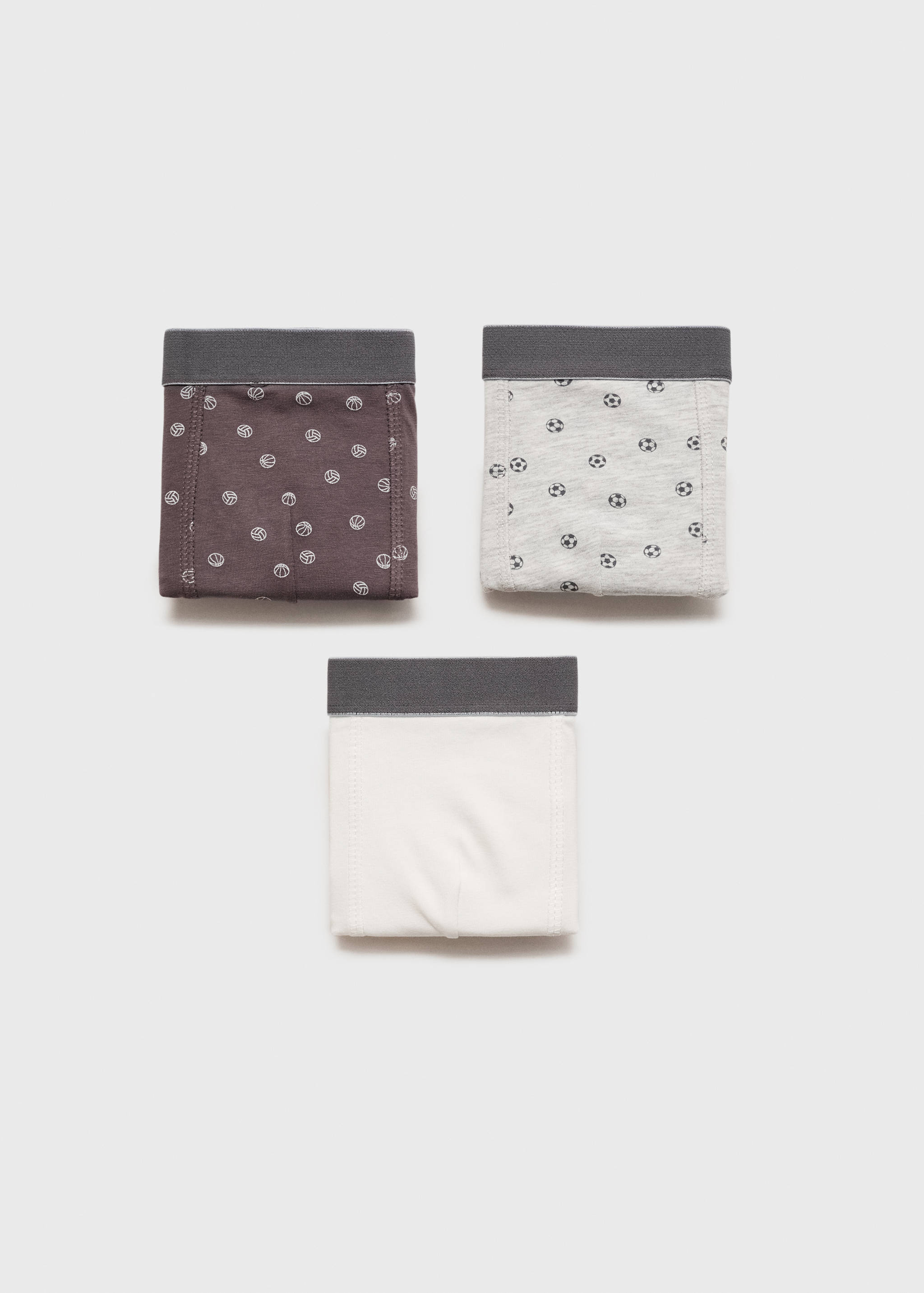 Pack of 3 cotton boxers - Article without model