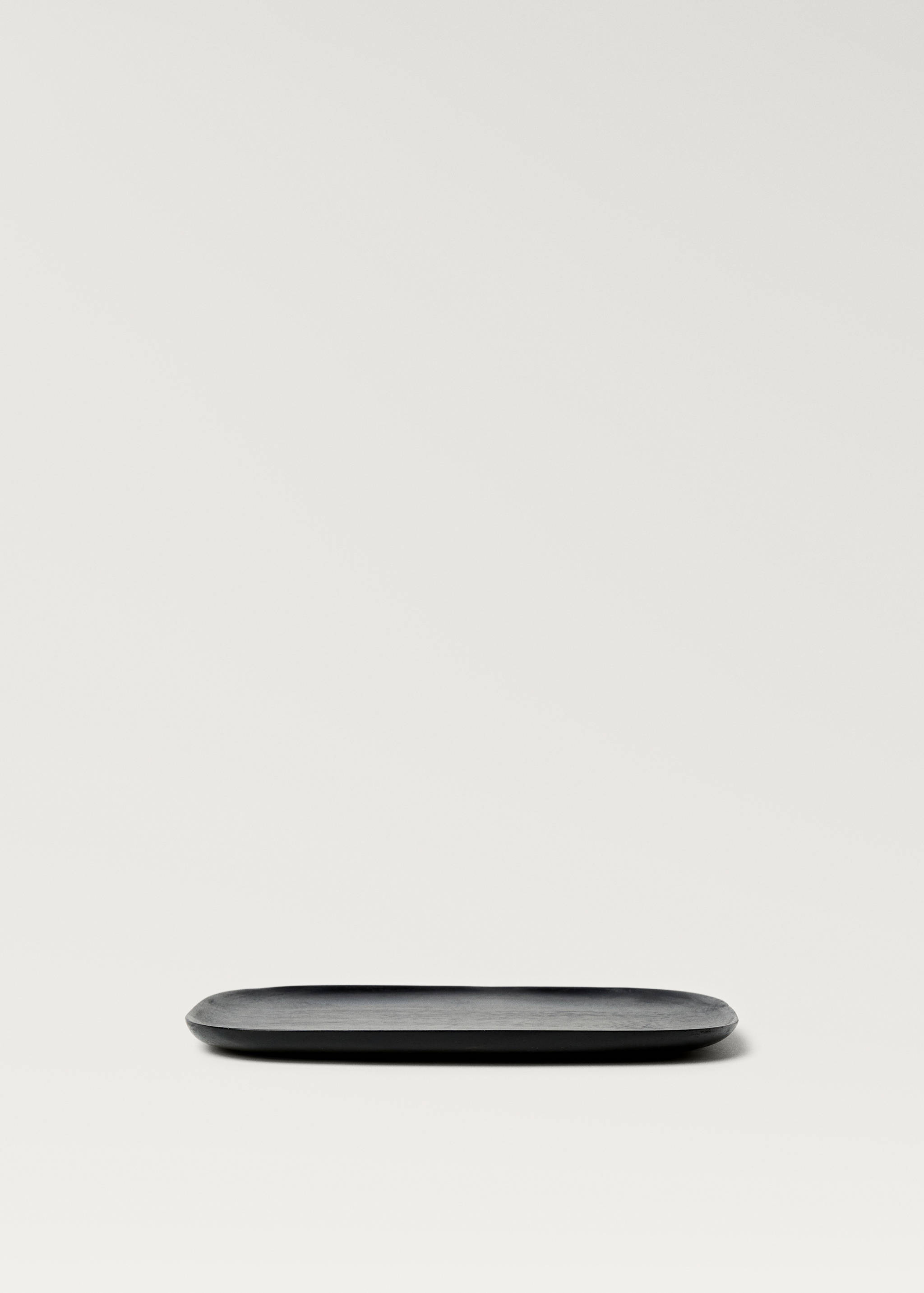 Medium rectangular wooden decorative tray - Article without model