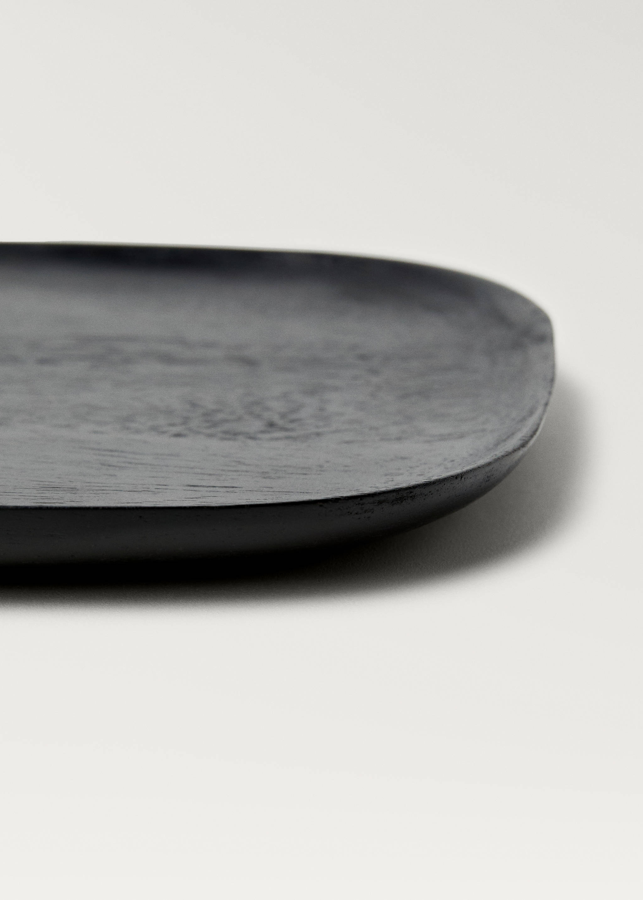 Medium rectangular wooden decorative tray - Details of the article 2