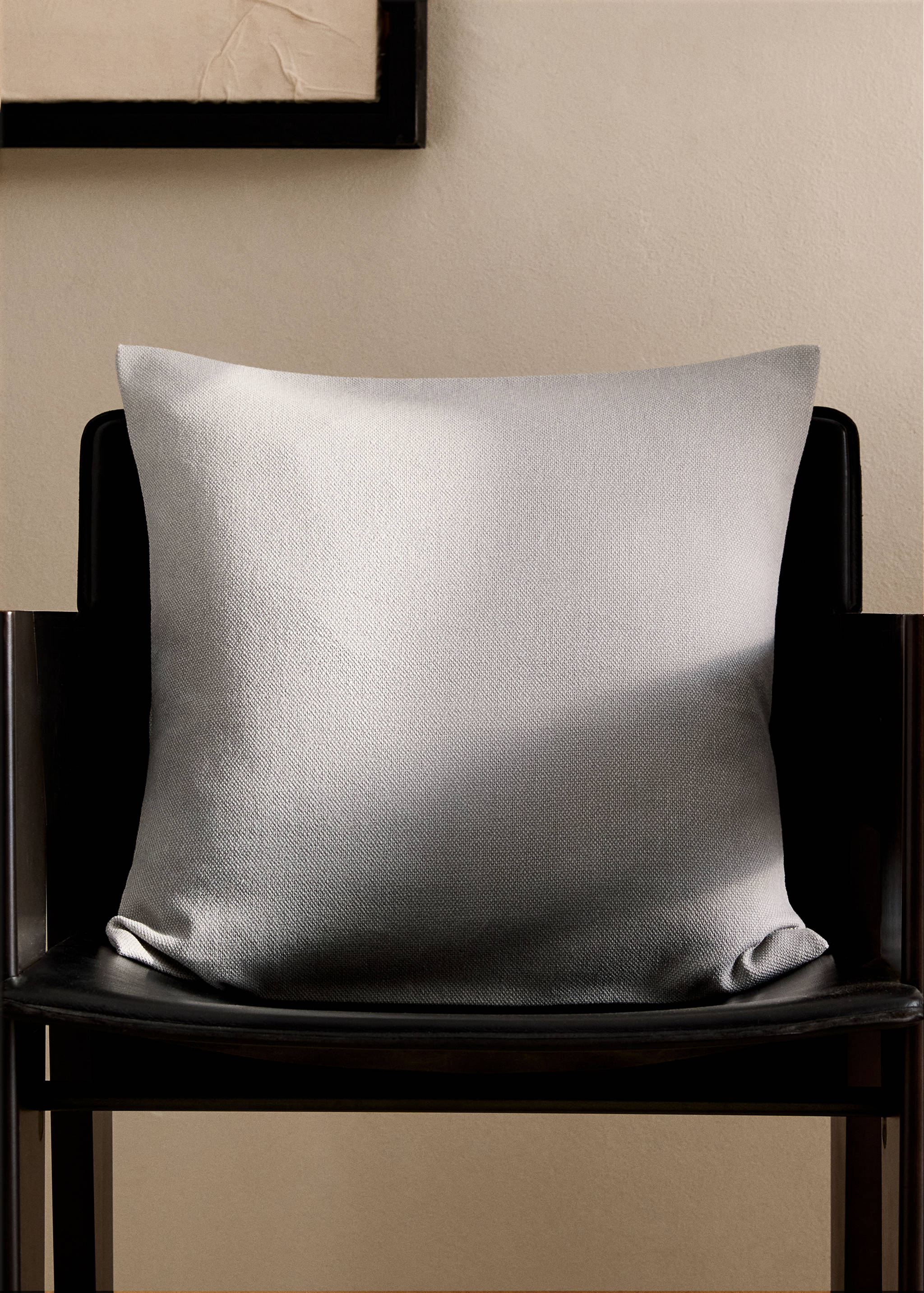Cushion cover with structure, 45x45 cm - General plane