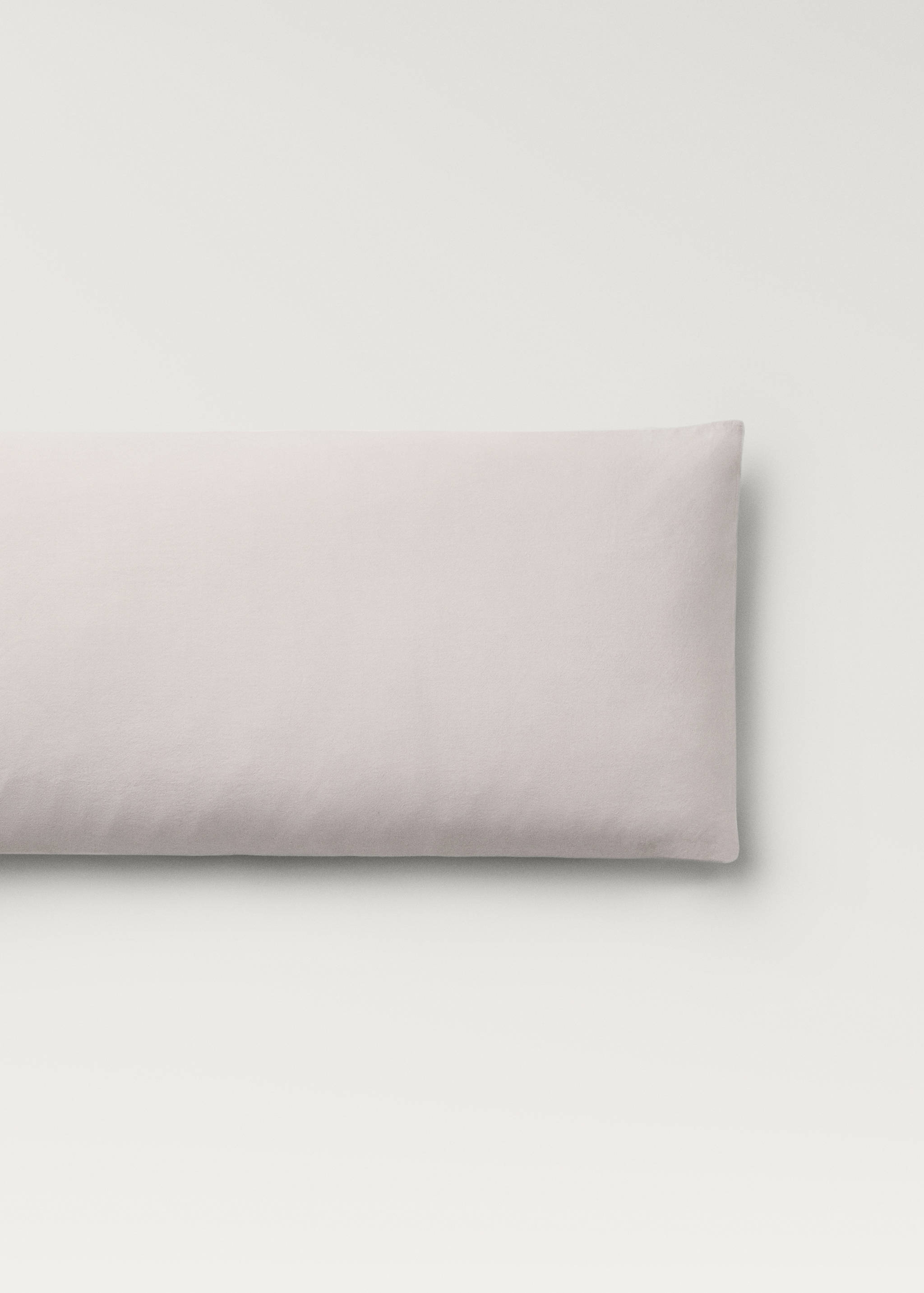 Funda almohada algodón lavado lazos 45x110 cm - Artículo sin modelo
