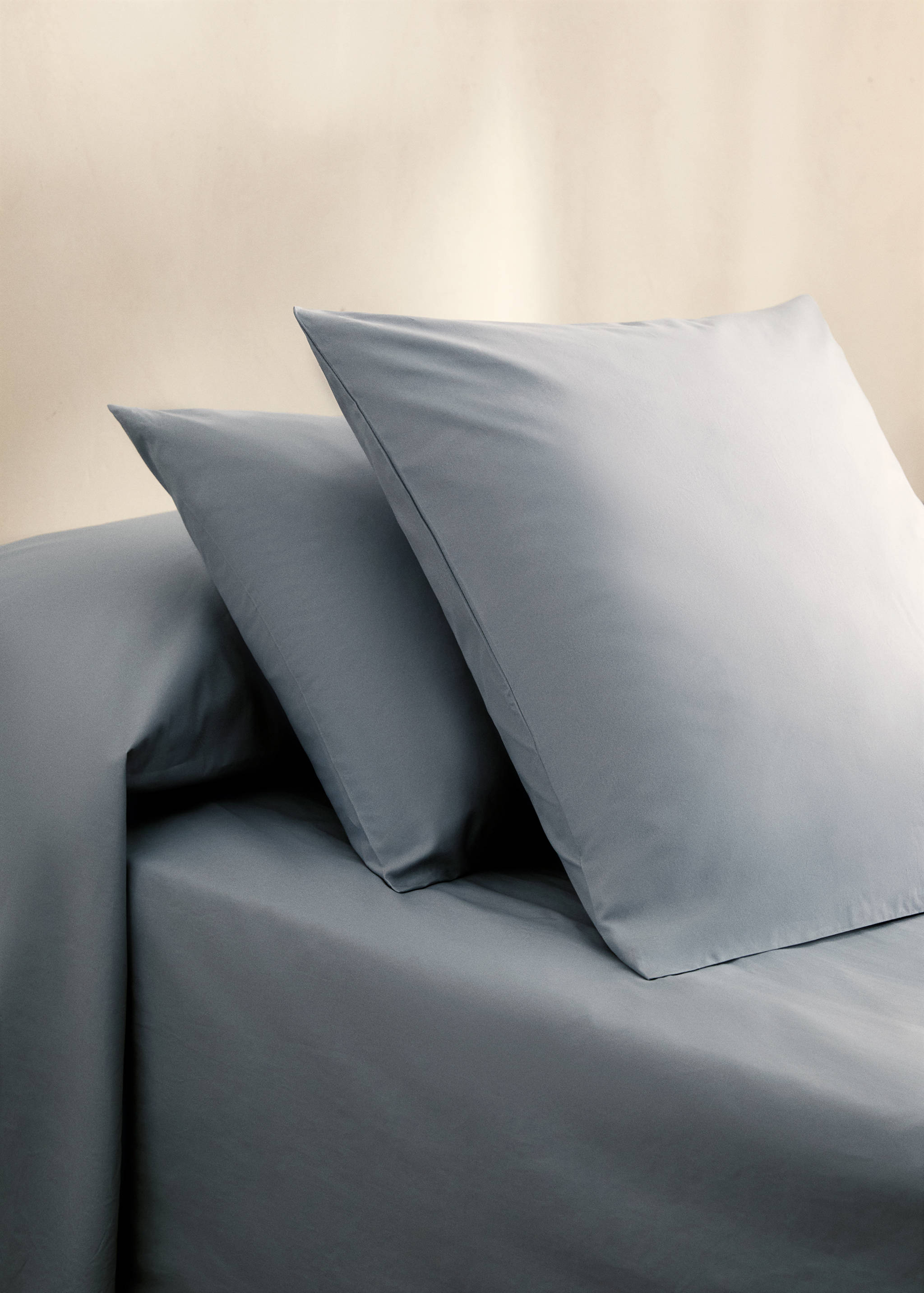 Deux taies d’oreiller percale de coton 50x75 cm - Plan général