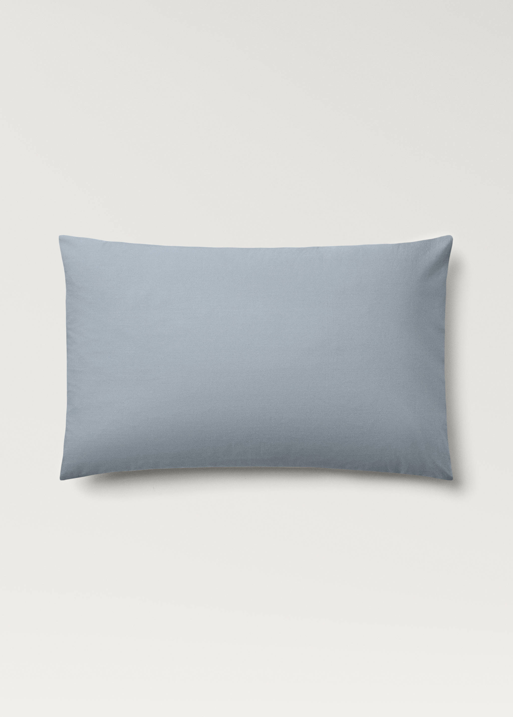 Deux taies d’oreiller percale de coton 50x75 cm - Article sans modèle