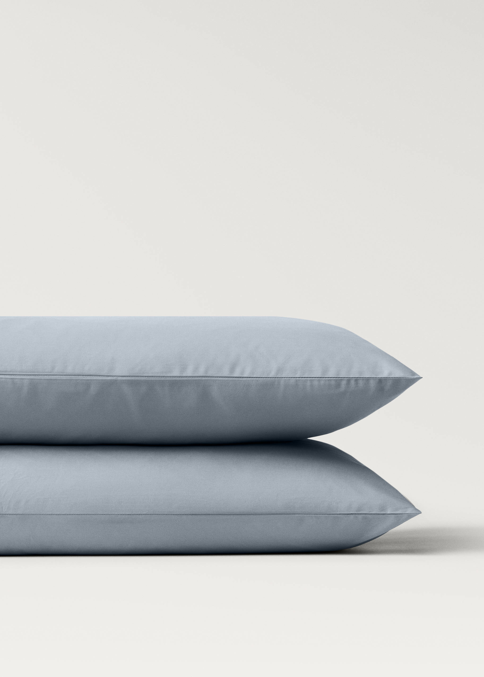 Deux taies d’oreiller percale de coton 50x75 cm - Détail de l'article 1