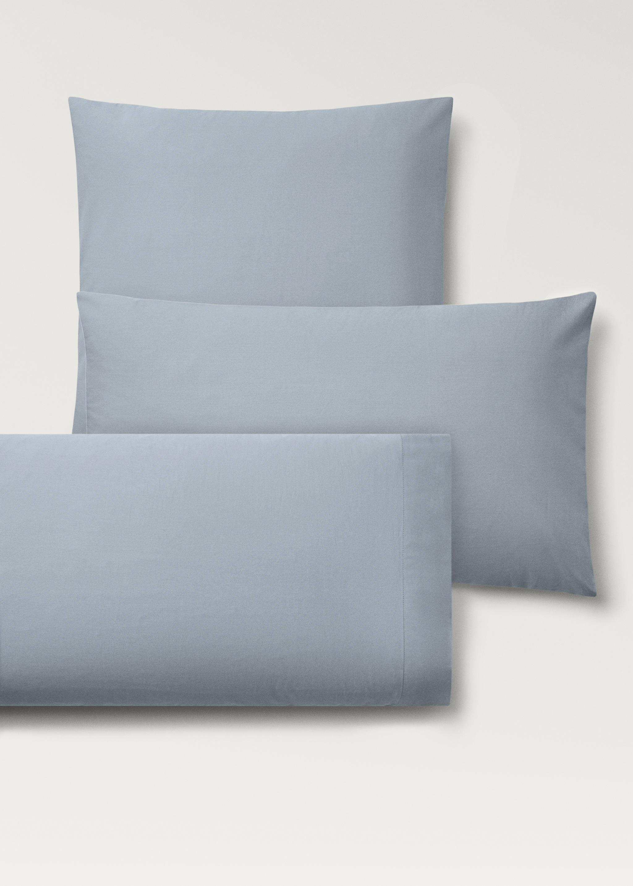 Deux taies d’oreiller percale de coton 50x75 cm - Détail de l'article 4