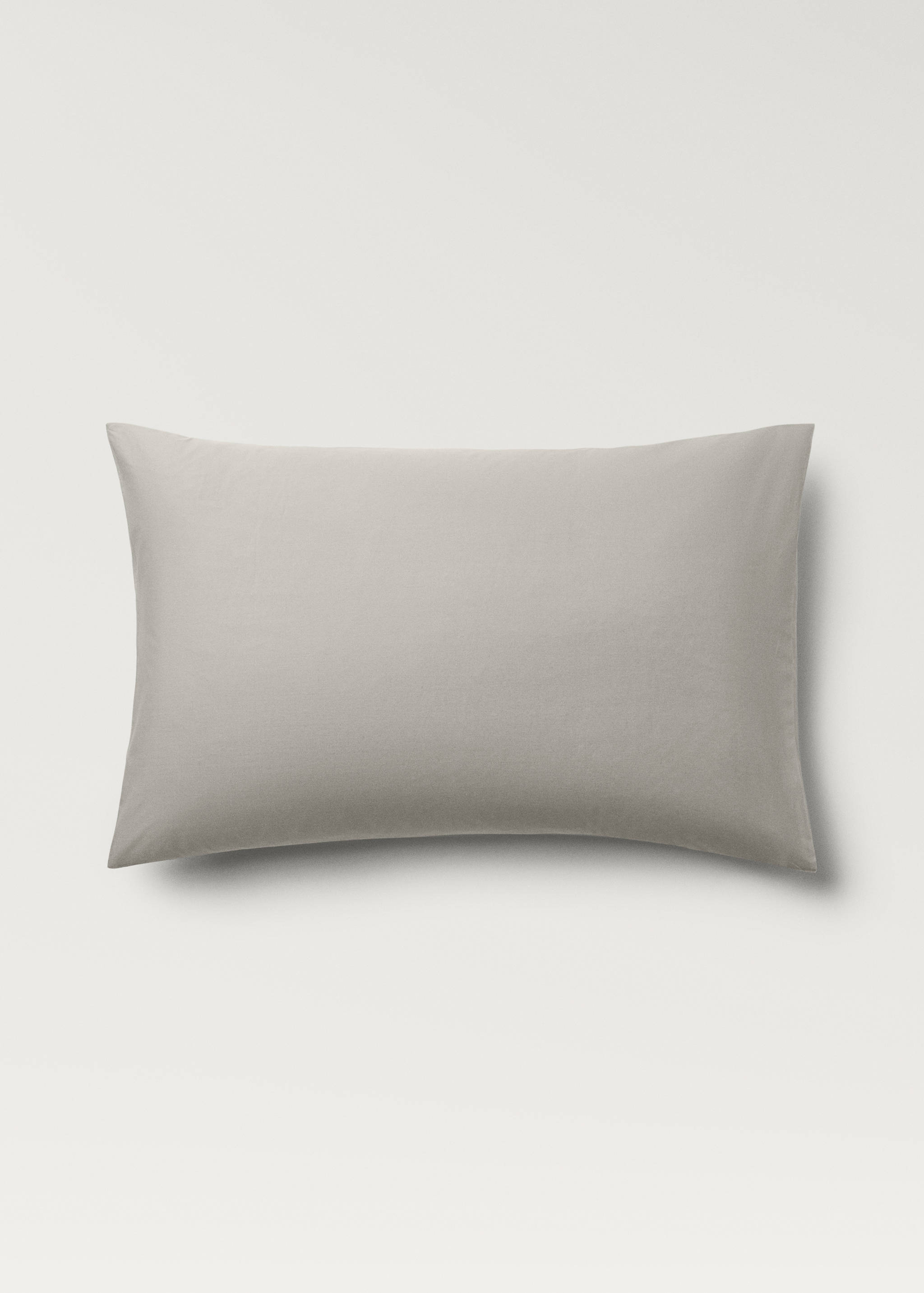 Deux taies d’oreiller percale de coton 50x75 cm - Article sans modèle