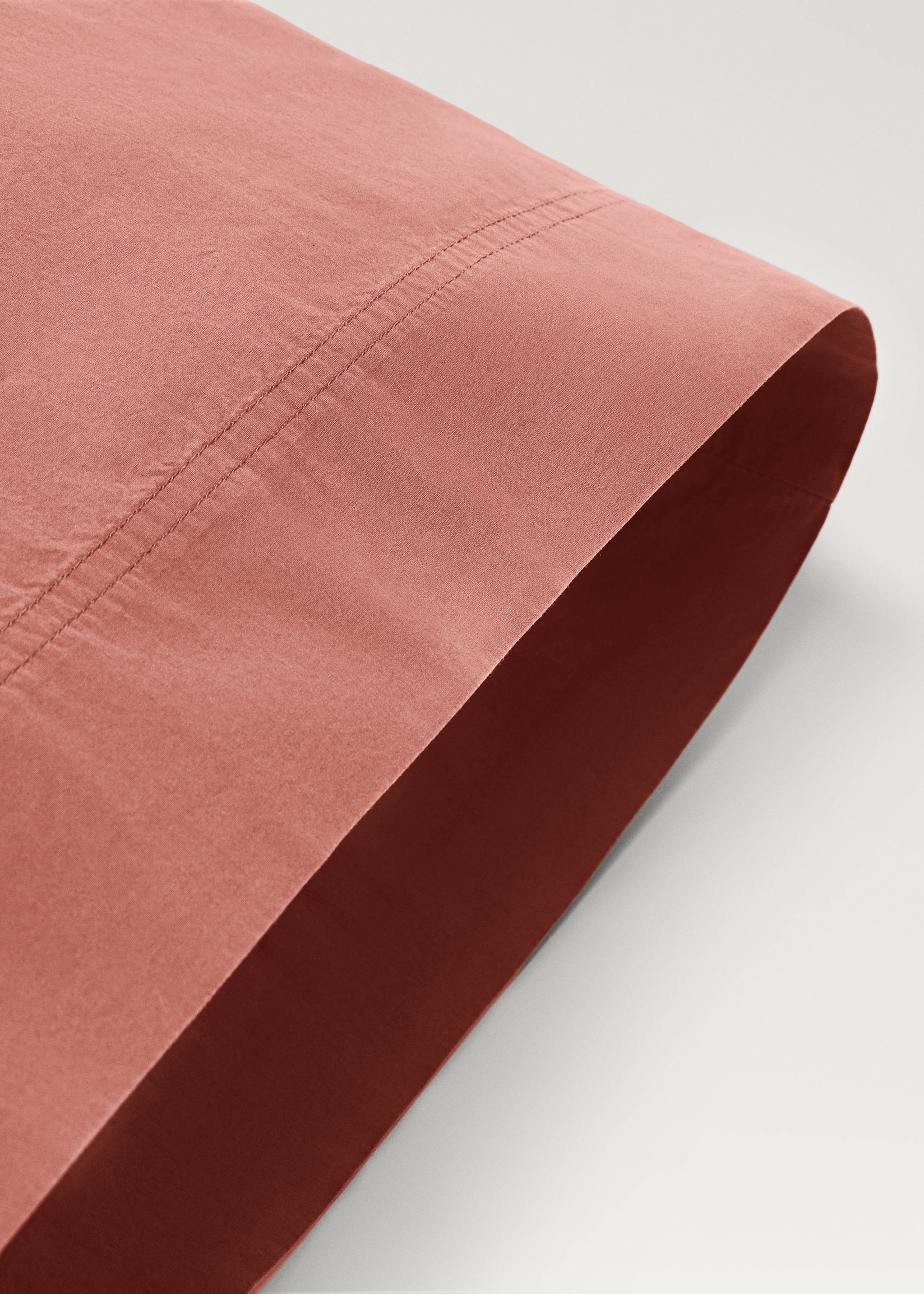 Federa popeline di cotone doppia impuntura 45x110 cm - Dettaglio dell'articolo 2