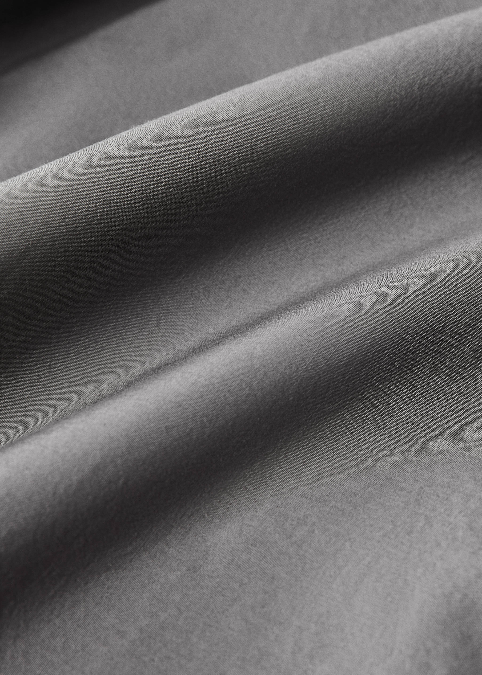 Cotton poplin double-stitched top sheet for 150/160 cm bed - Details of the article 2