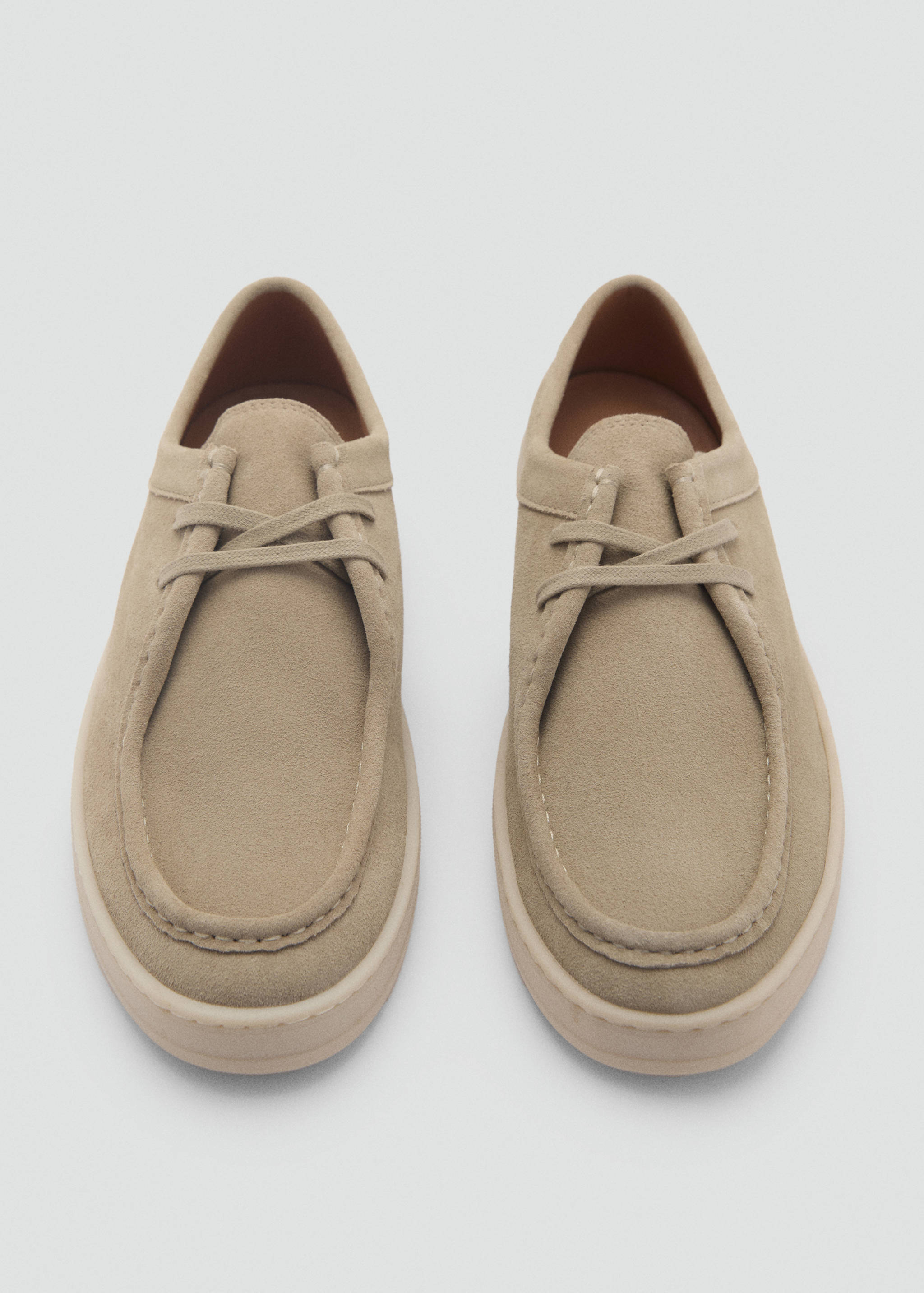 Suede nautical shoes - Details of the article 3