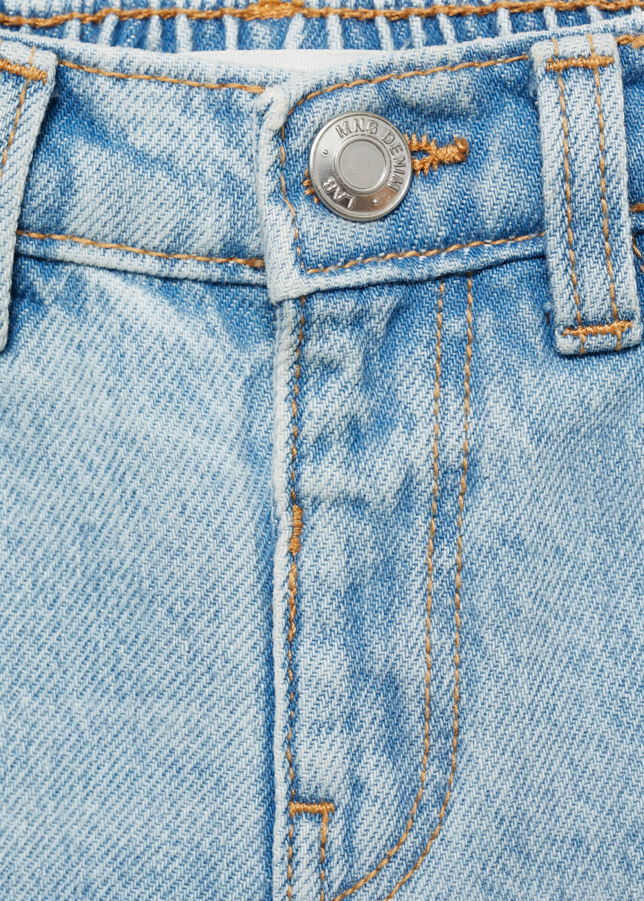Jeans culotte mid-waist comfort - Details of the article 8