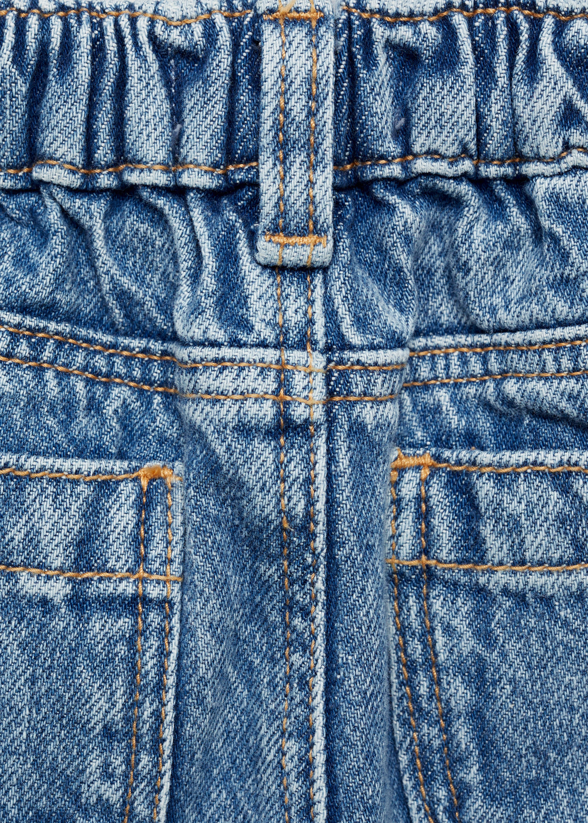 Jeans culotte mid-waist comfort - Details of the article 0