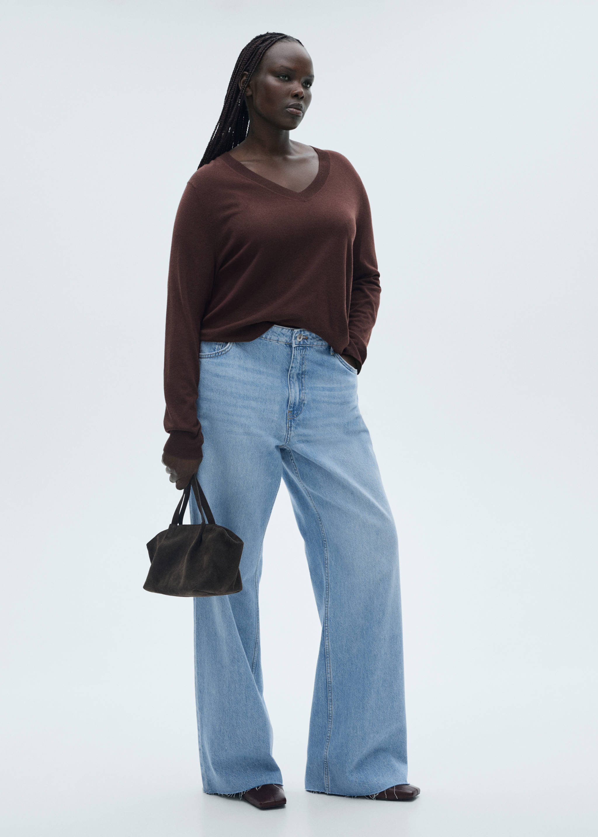 Danila high-waisted wide leg jeans - Details of the article 3