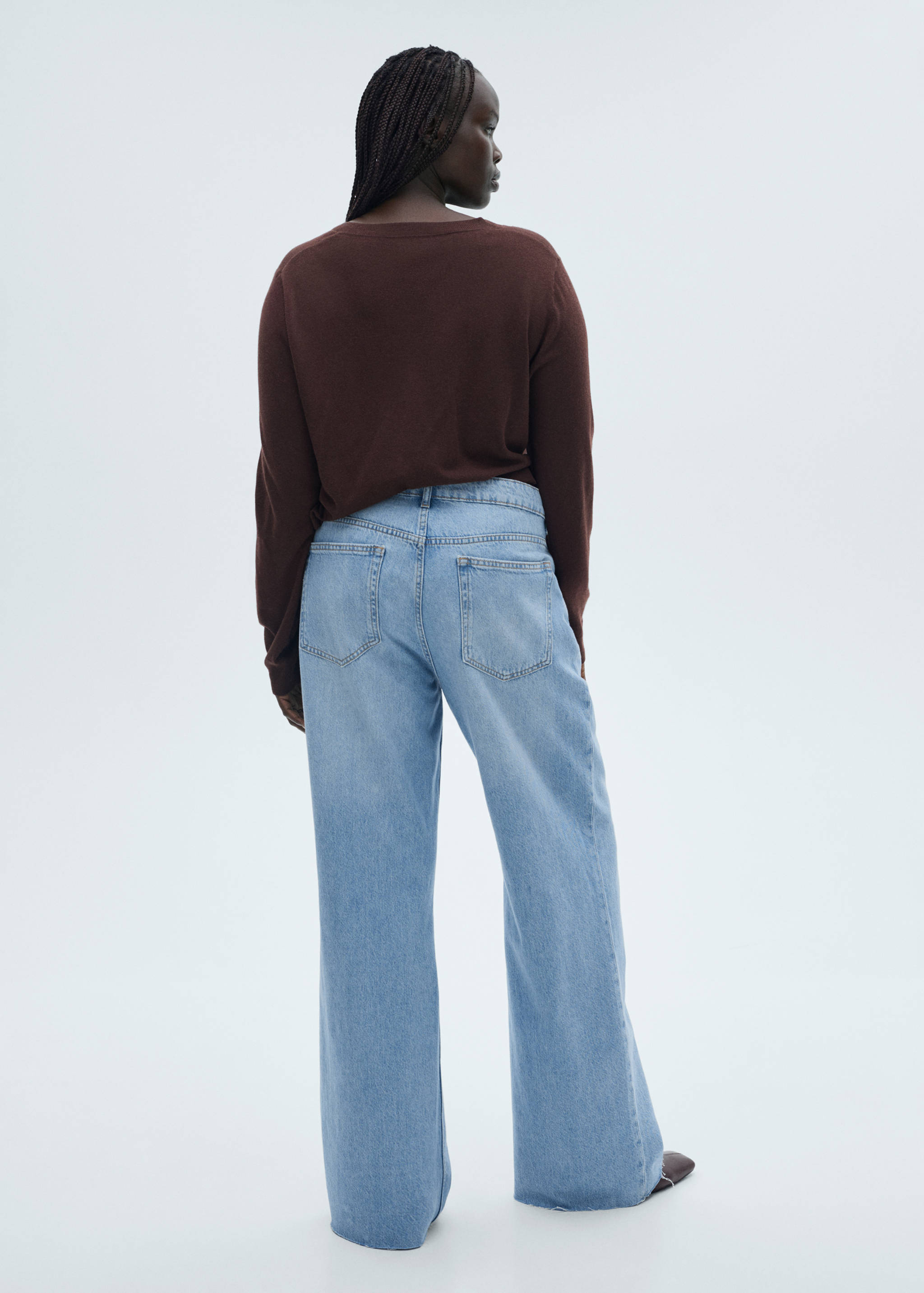 Danila high-waisted wide leg jeans - Details of the article 4