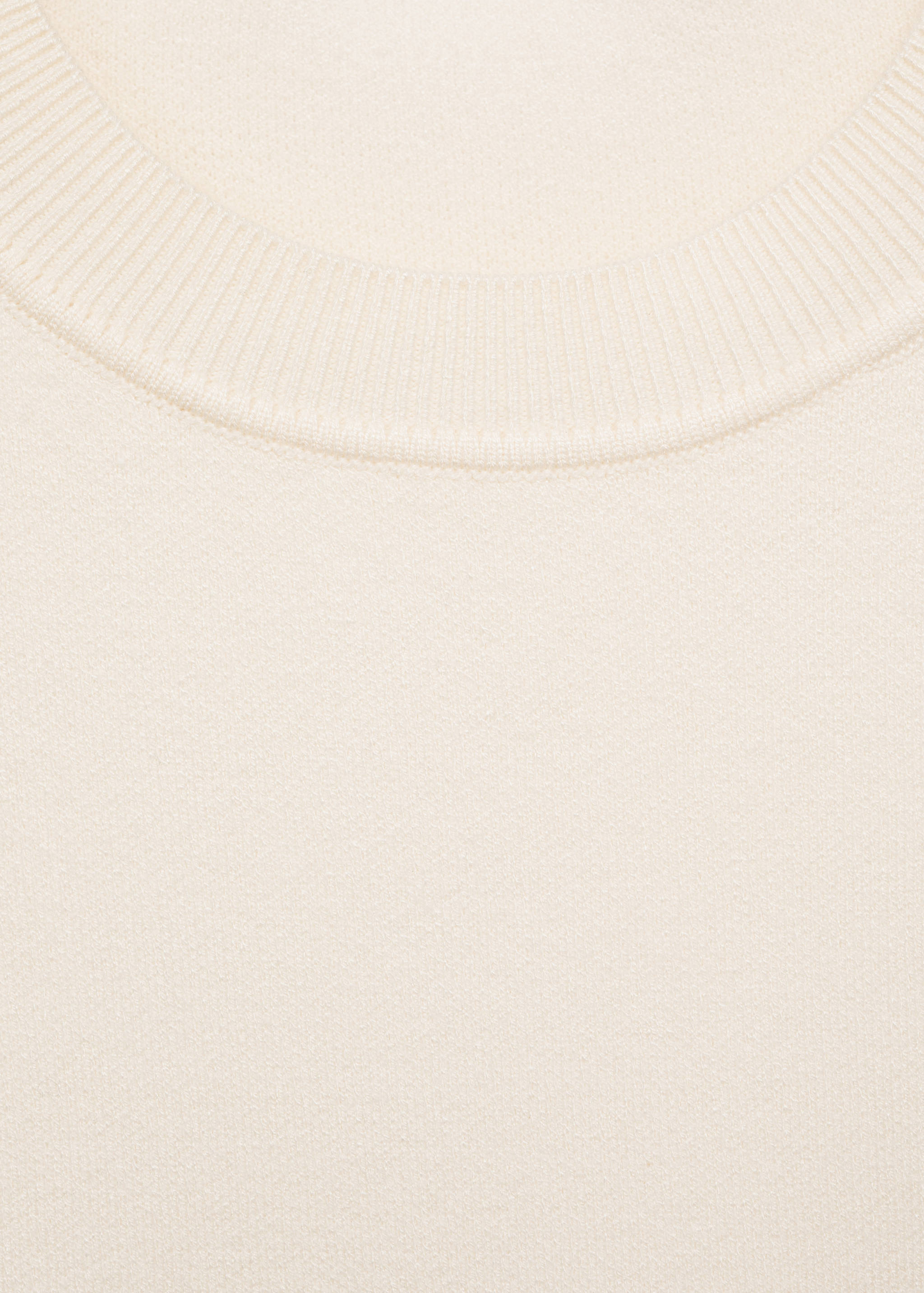 Short-sleeved fine-knit sweater - Details of the article 8