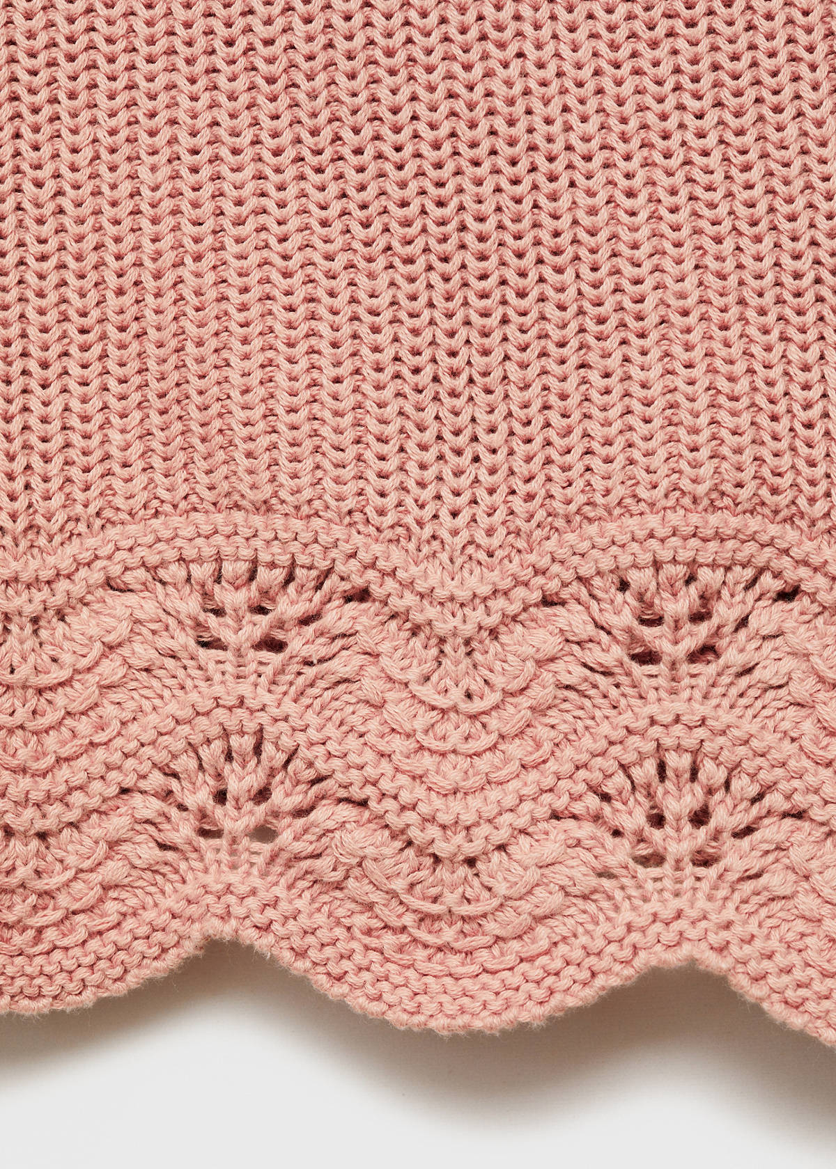 Cut-out sweater — Pastel Pink