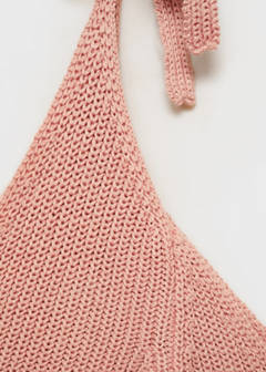 Cut-out sweater — Pastel Pink 9
