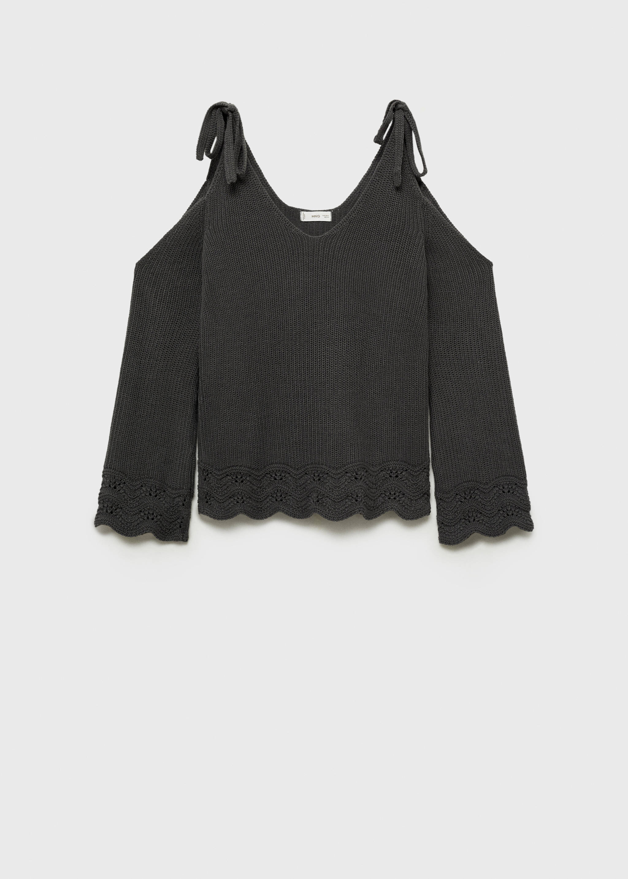 Cut-out sweater - Article without model