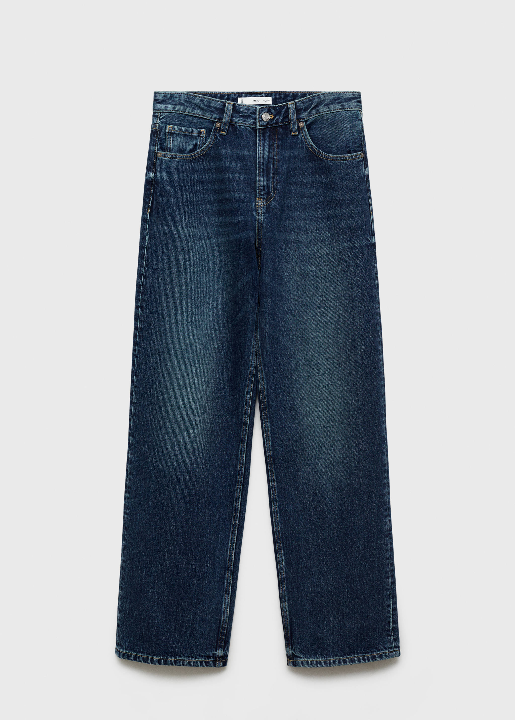 Miami medium-rise straight-fit jeans - Article without model
