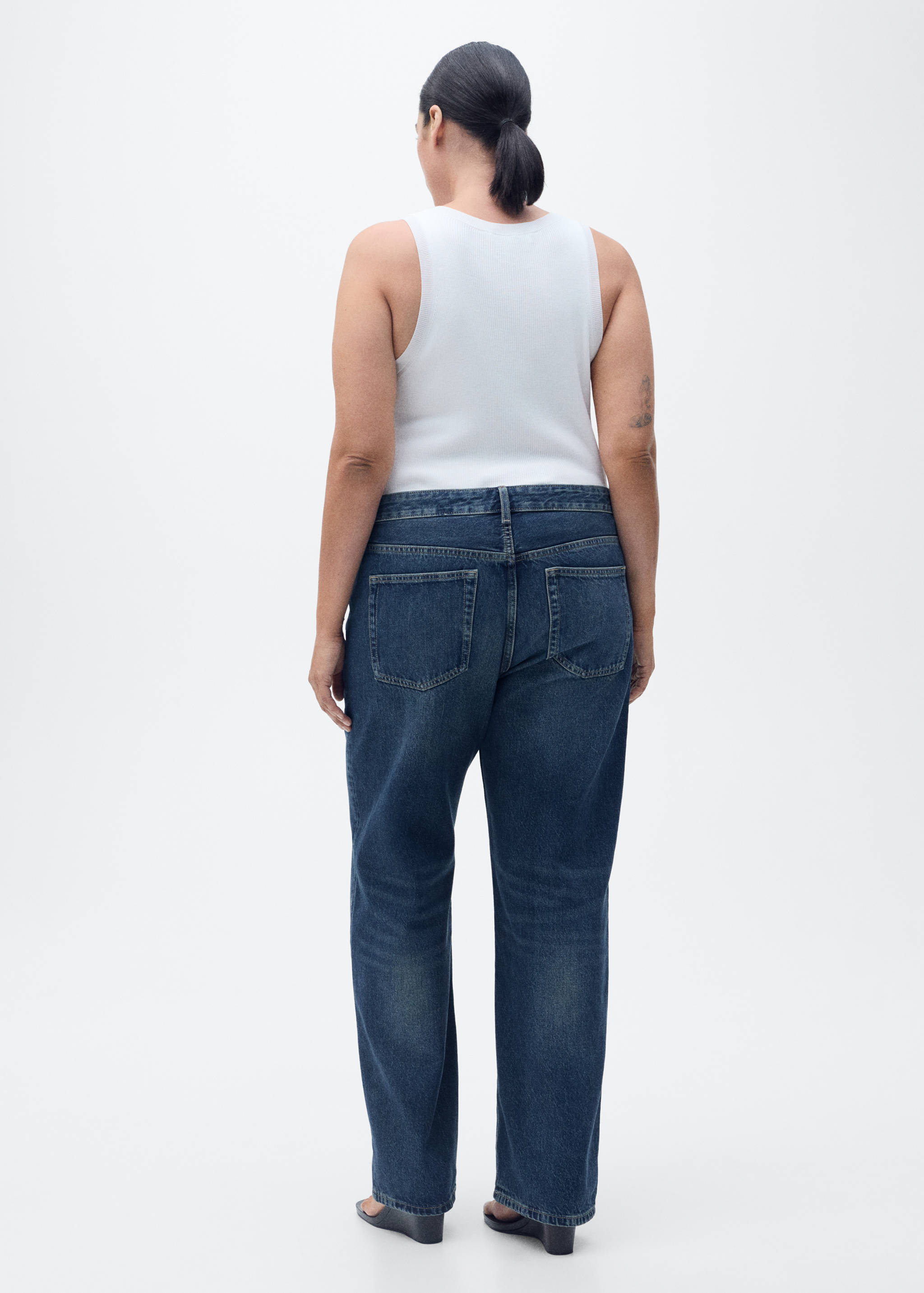 Miami medium-rise straight-fit jeans - Details of the article 4