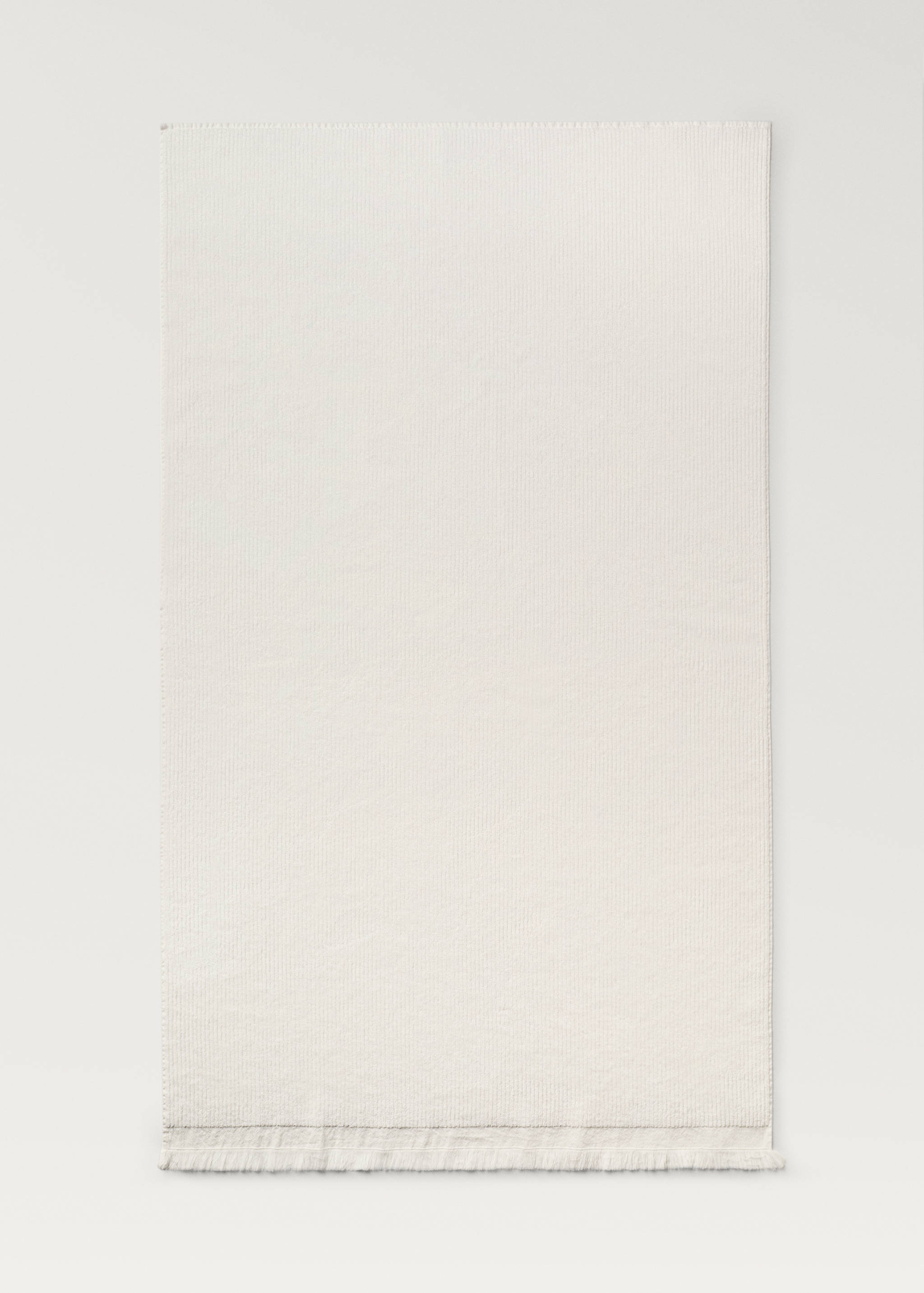 Drap de bain relief rayures franges - Détail de l'article 4