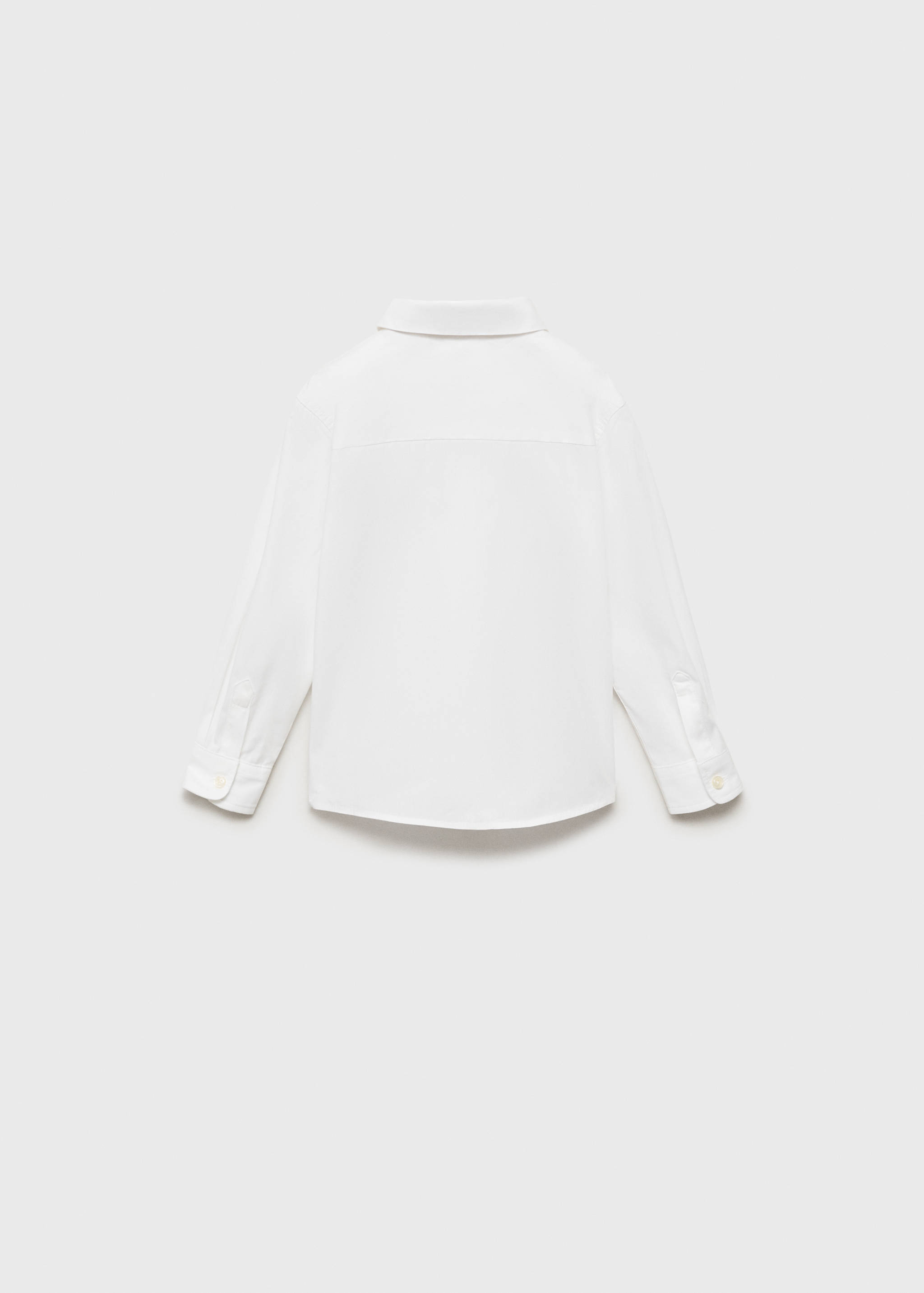 قميص قطن بوبلين - الجهة الخلفية للمنتج