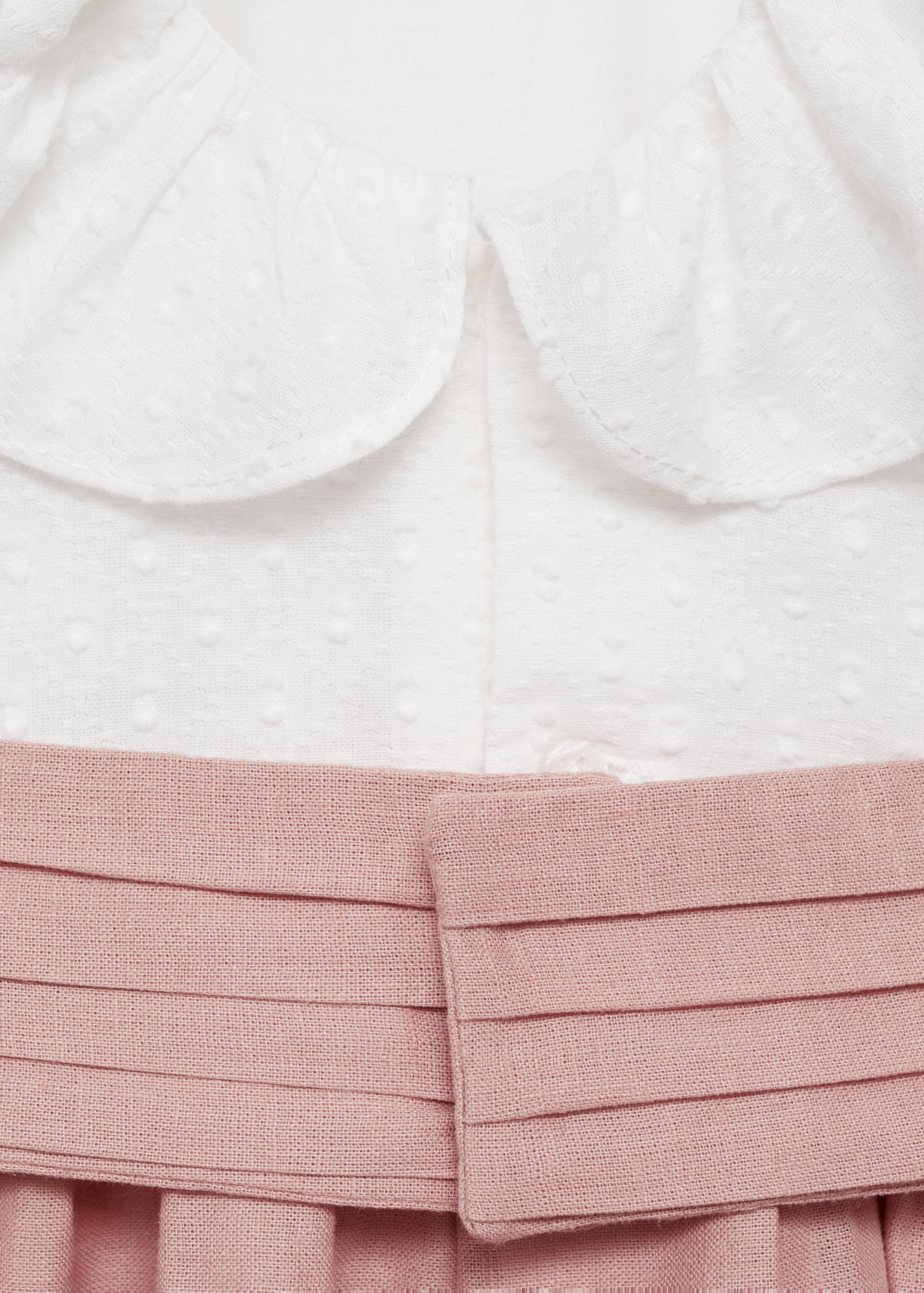 Contrast skirt dress - Details of the article 0