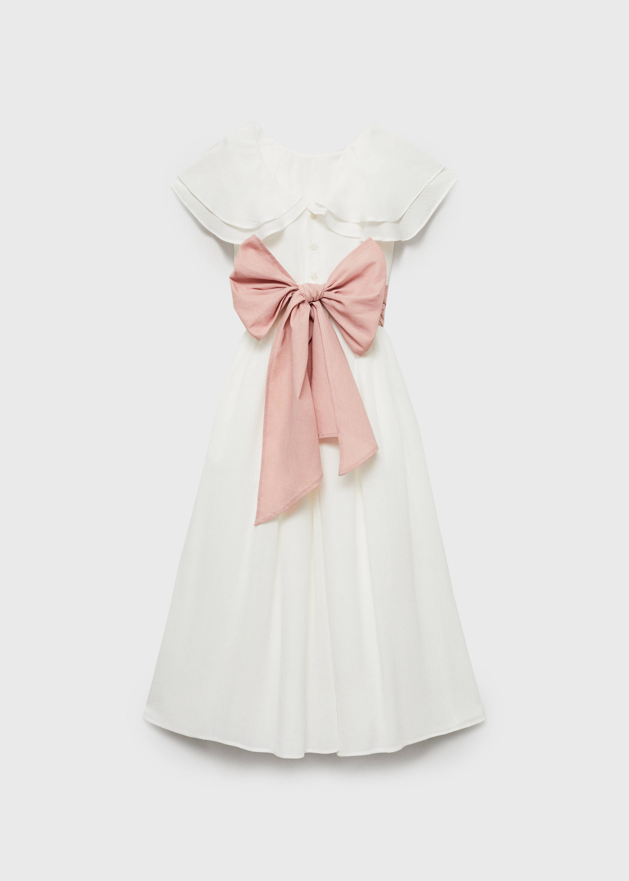 Vestido com textura de bambula - Verso do artigo