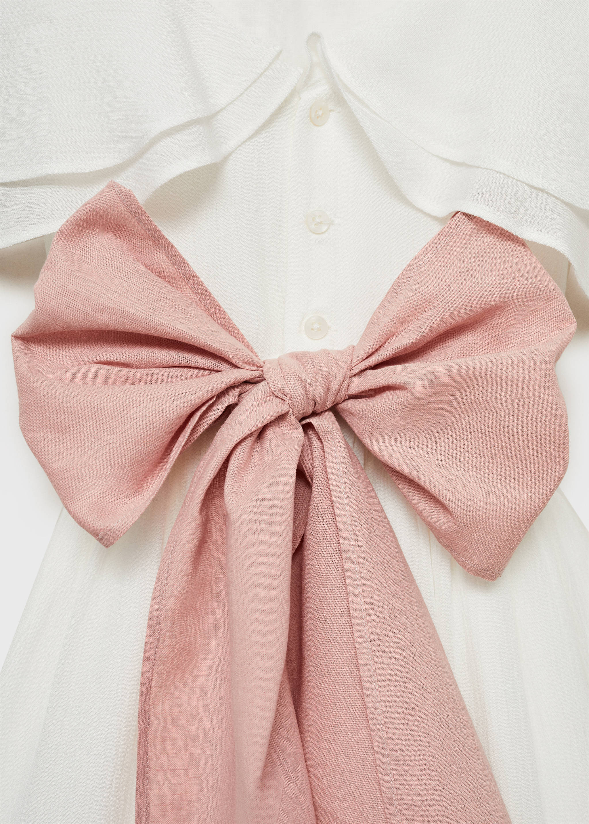 Vestido com textura de bambula - Pormenor do artigo 8