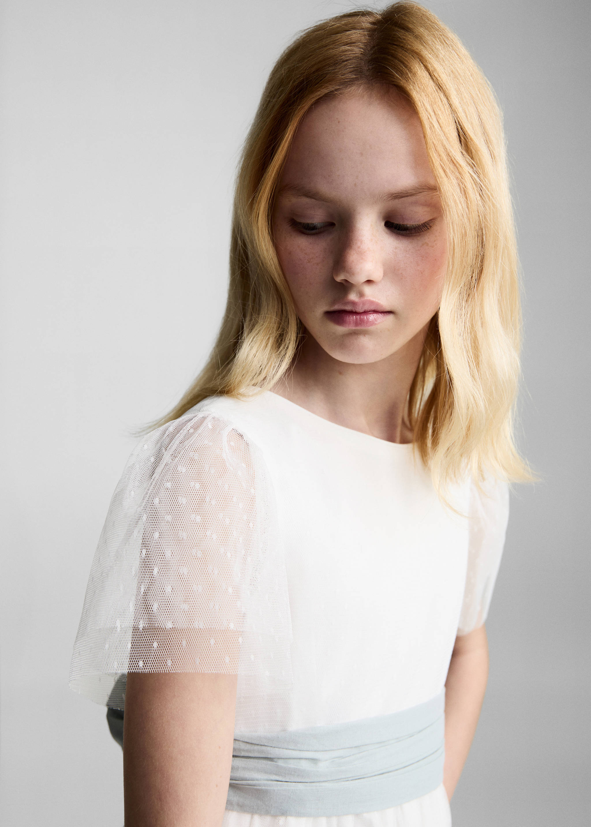 Bow Plumeti dress - Details of the article 1