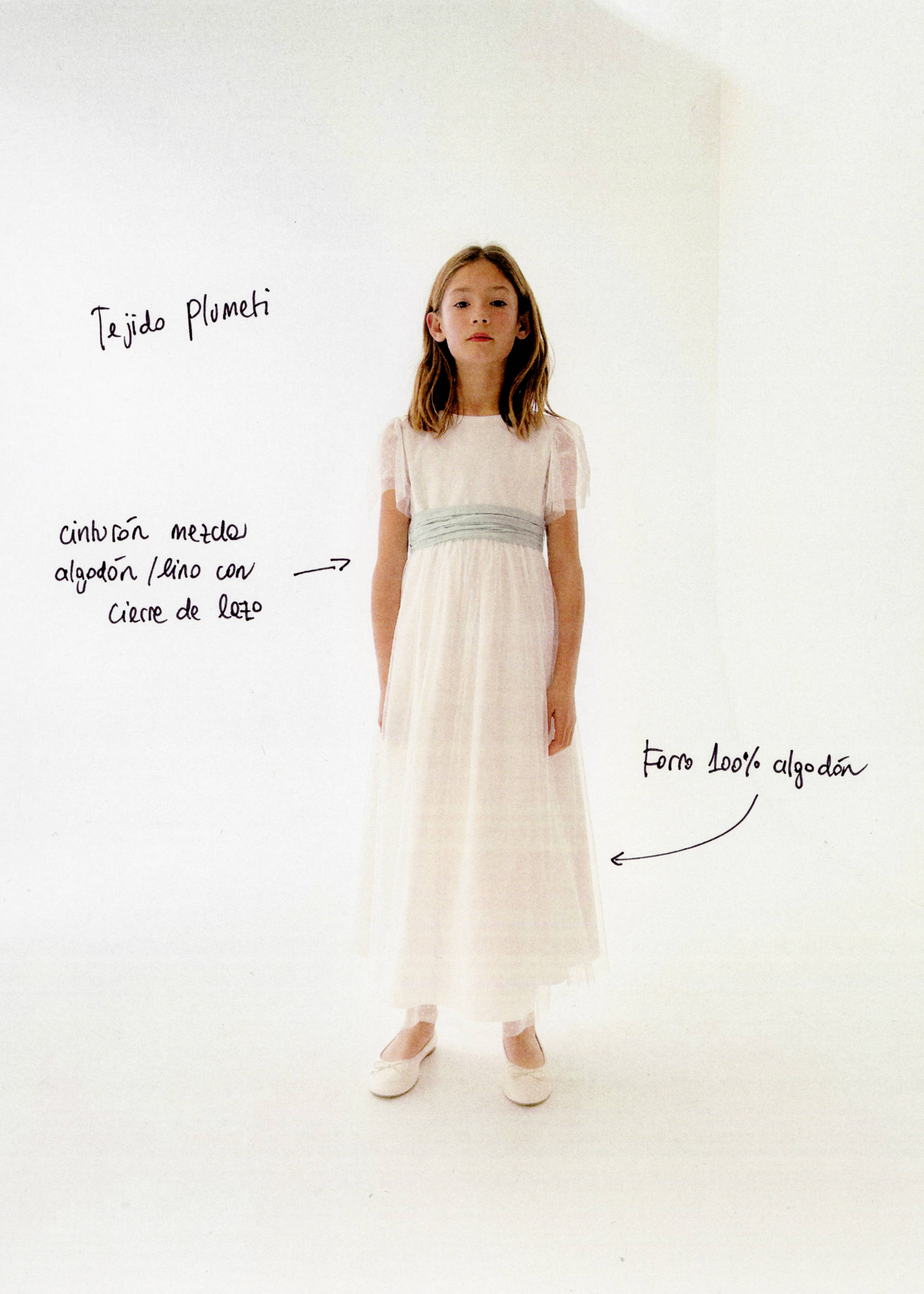 Bow Plumeti dress - Details of the article 7