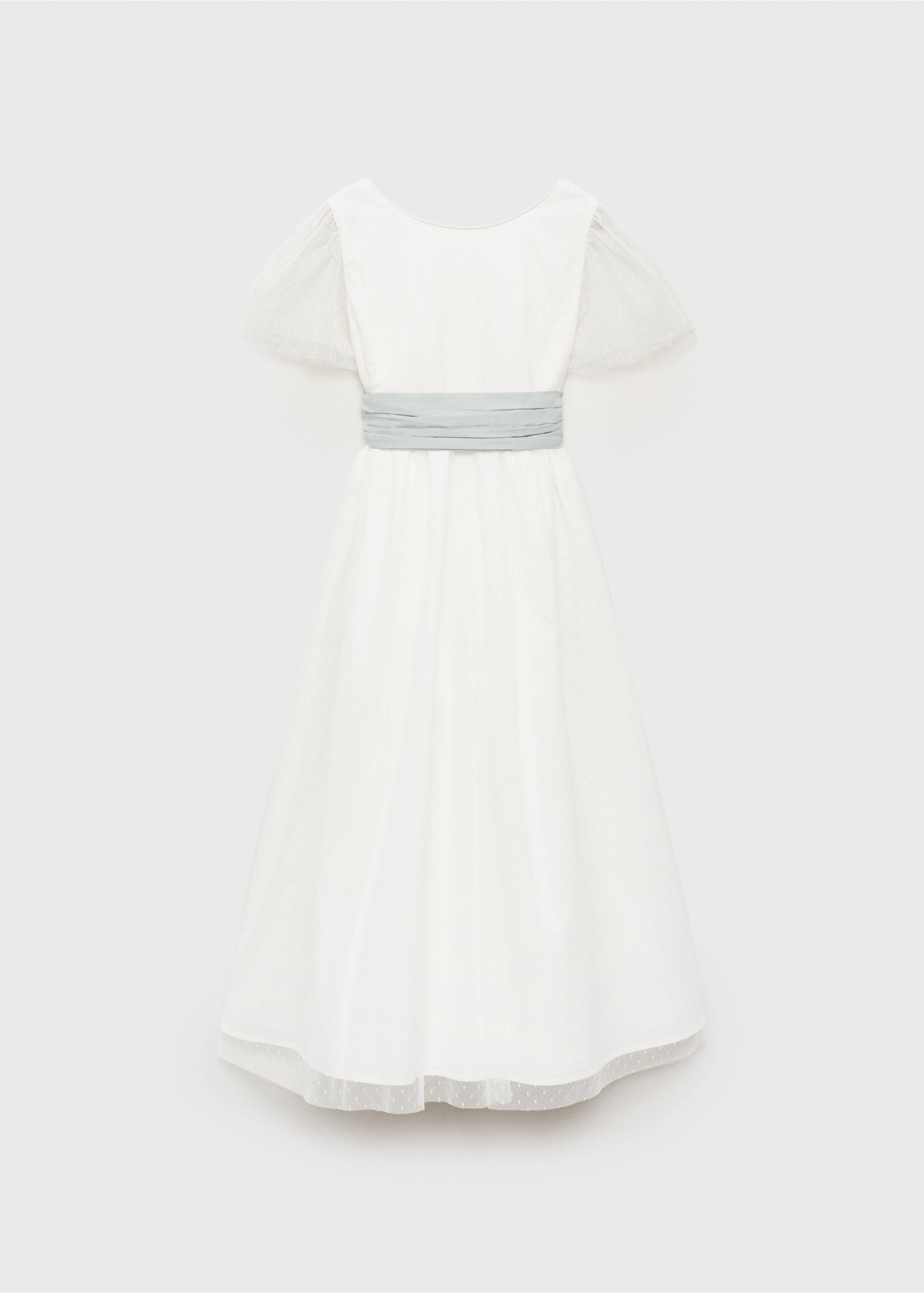 Vestido plumeti lazo - Artículo sin modelo, Blanco. Ref: 87023640-00.