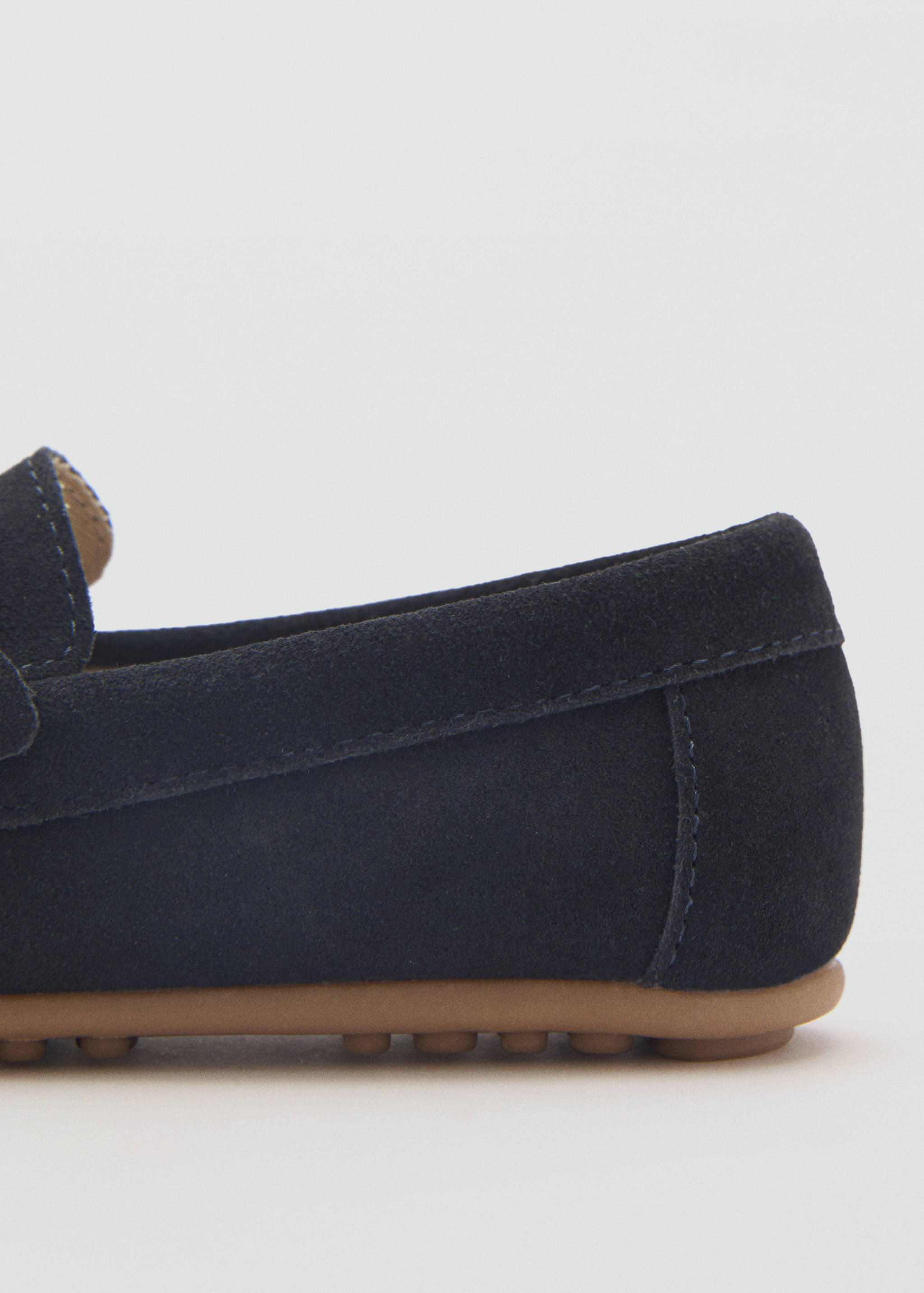 Suede leather loafers - Details of the article 1