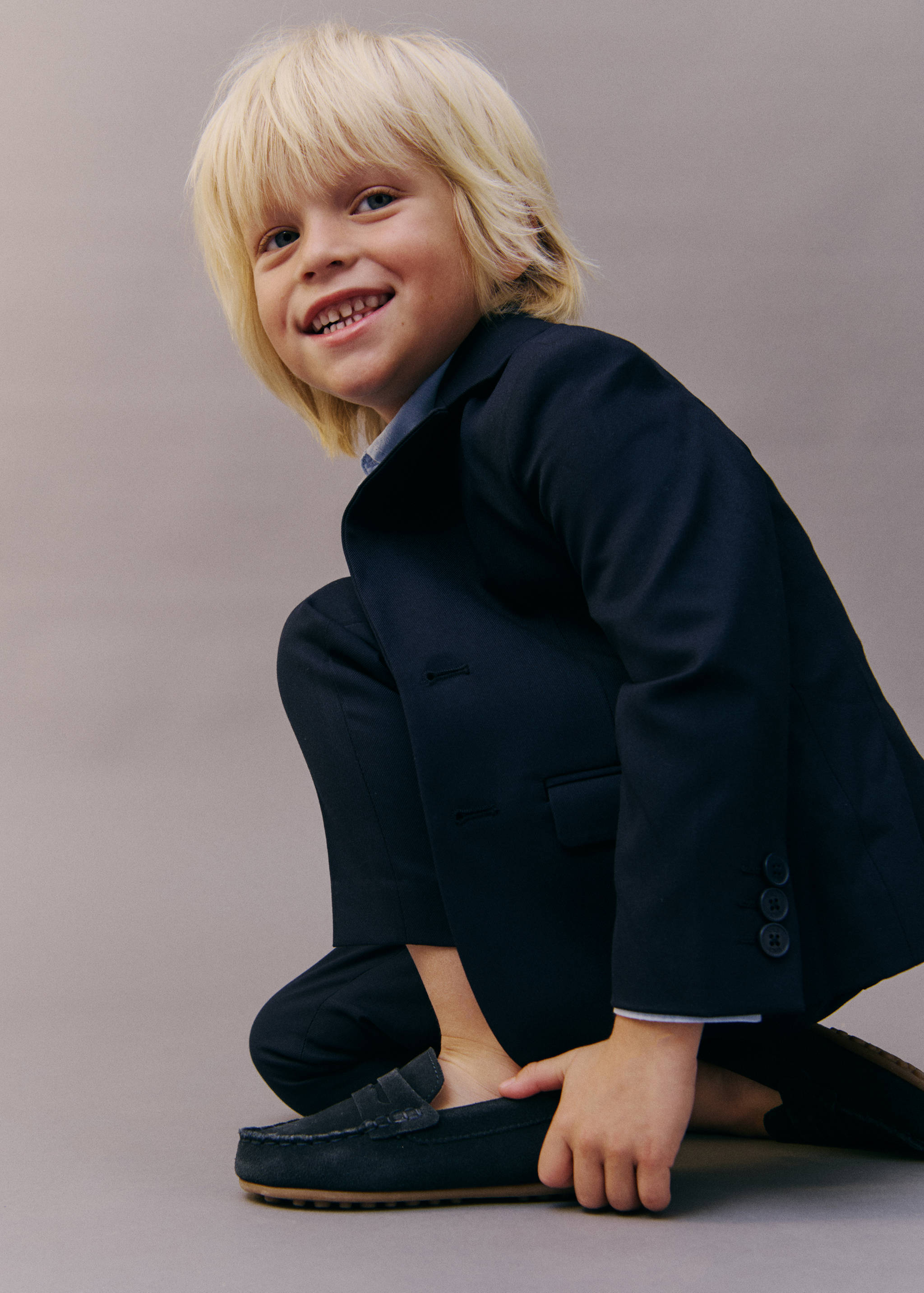 Suede leather loafers - Details of the article 5