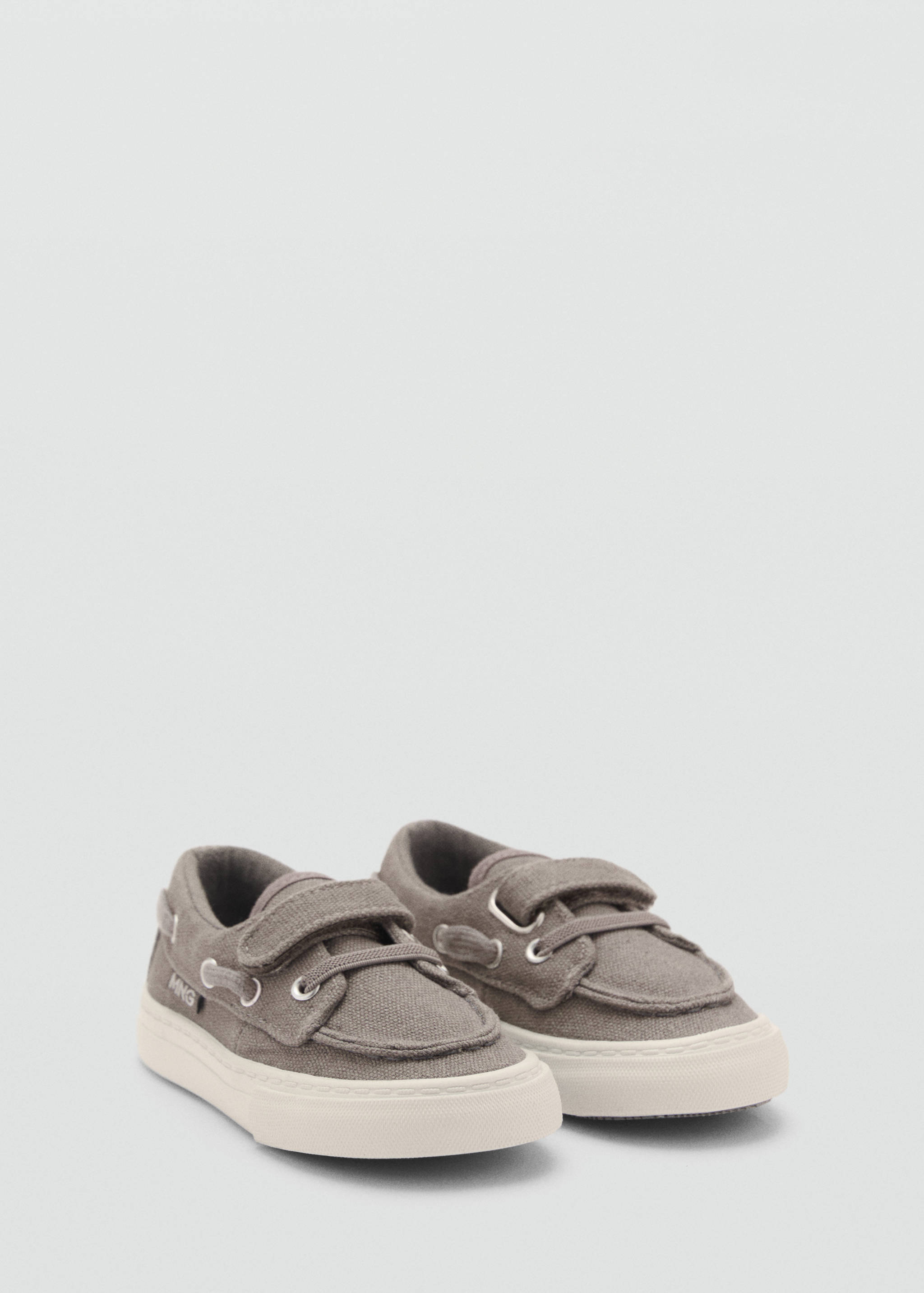 Nautical velcro trainers - Medium plane