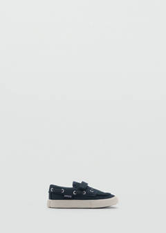 Nautical velcro trainers — Blue 1