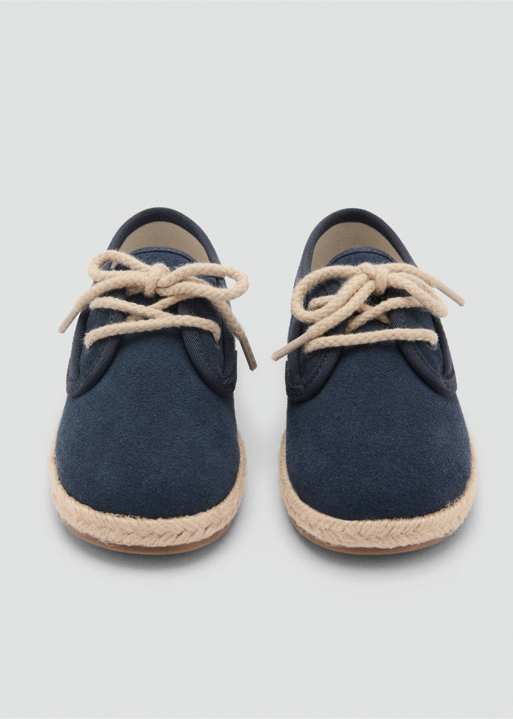 Zapato piel cordones - Detalle del artículo 1, Azul. Ref: 87023646-00.