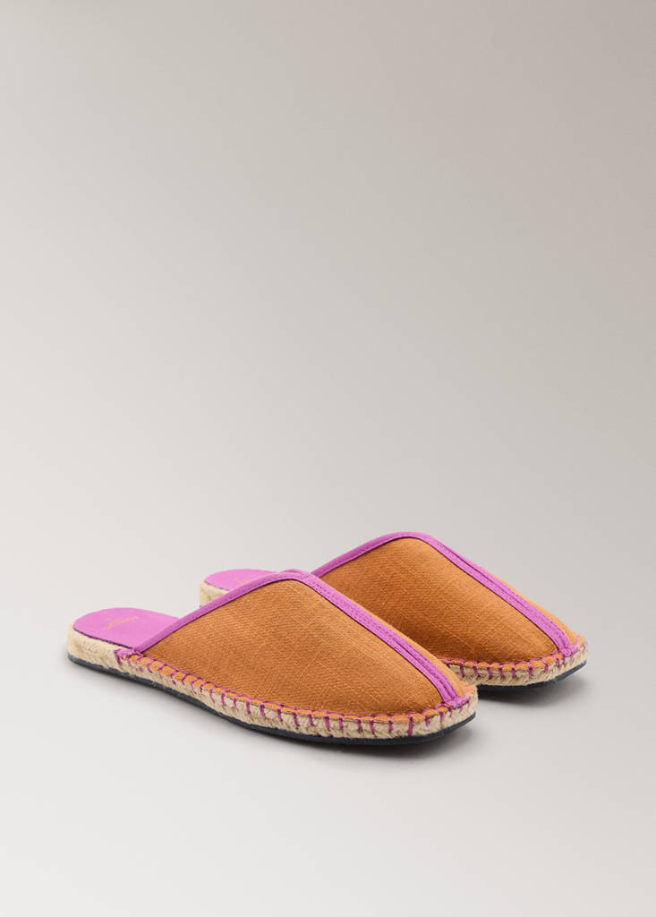 Sneakers pala detail contratono — Ochre