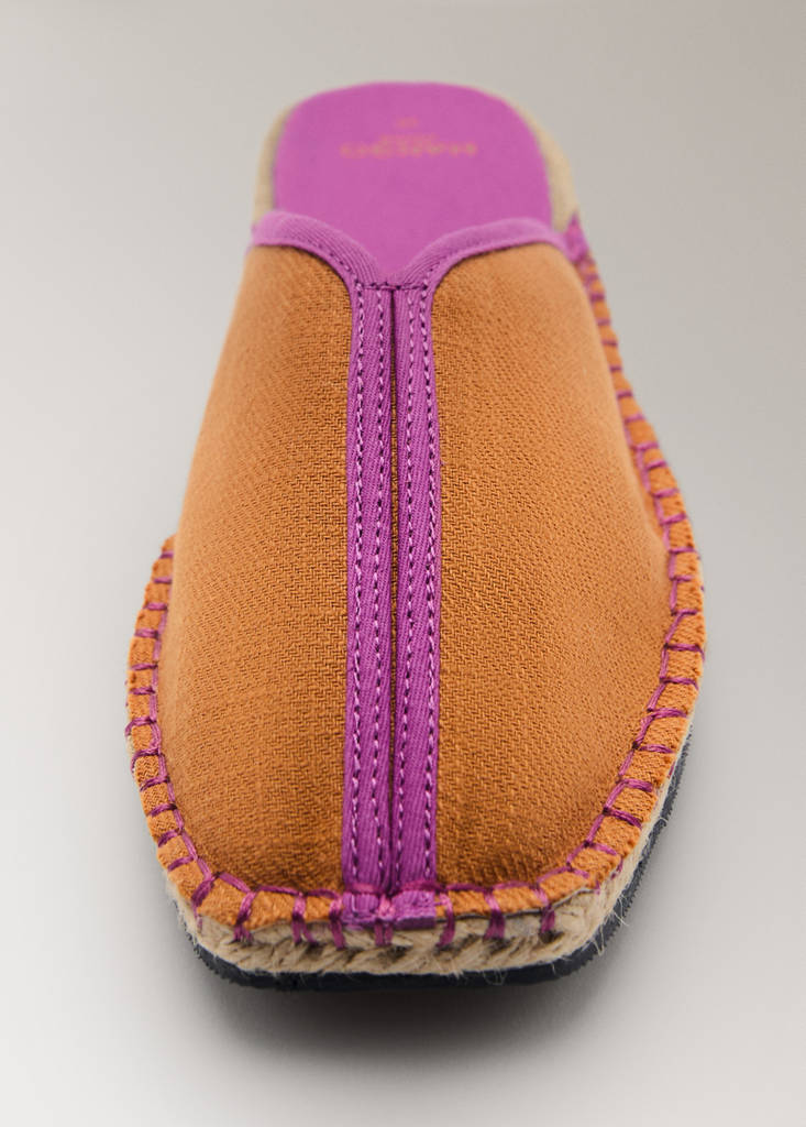 Sneakers pala detail contratono — Ochre