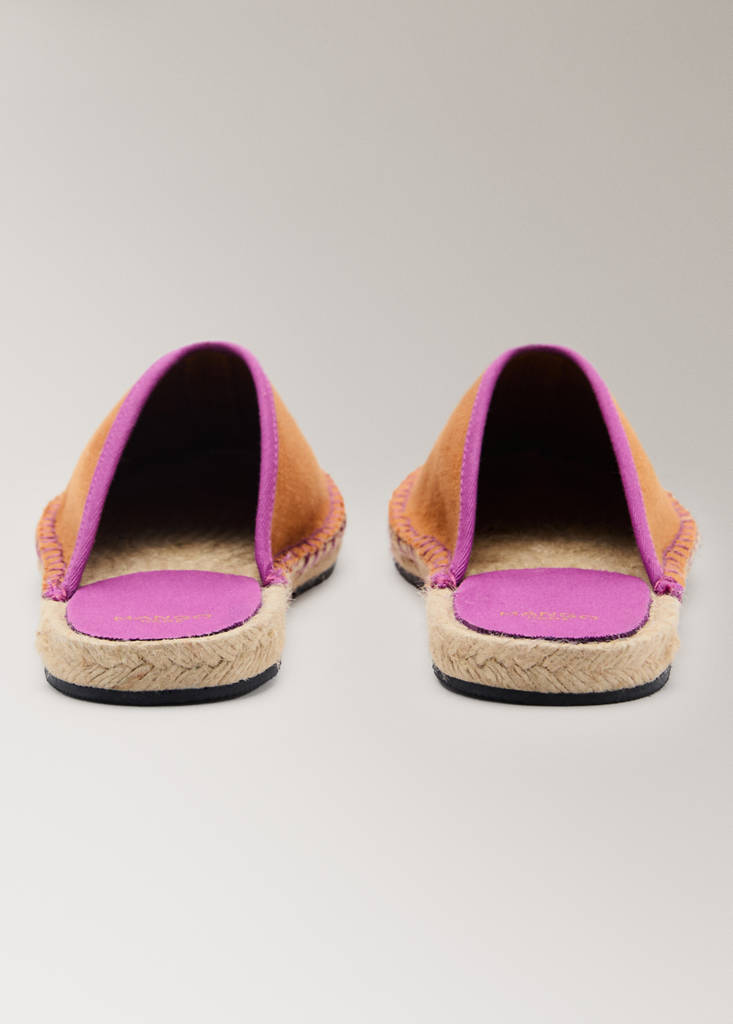 Sneakers pala detail contratono — Ochre