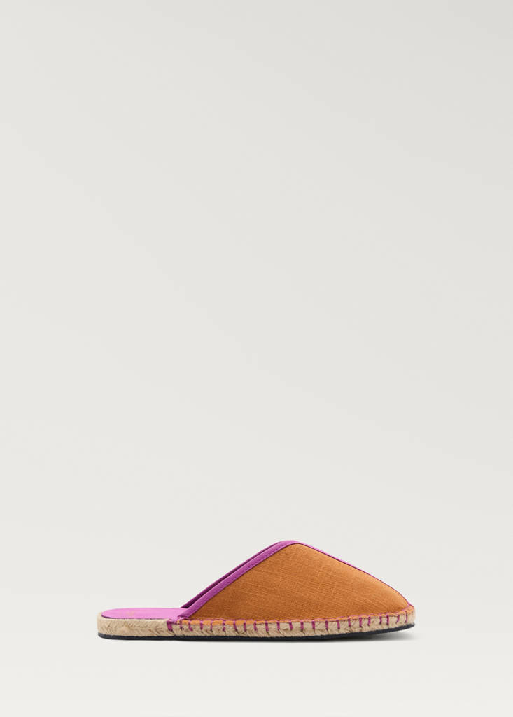 Sneakers pala detail contratono — Ochre