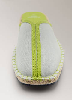 Sneakers pala detail contratono — Pastel Green 2