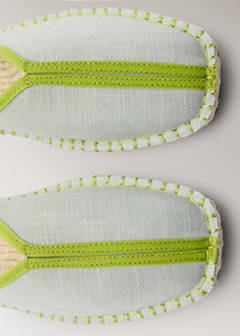 Sneakers pala detail contratono — Pastel Green 4