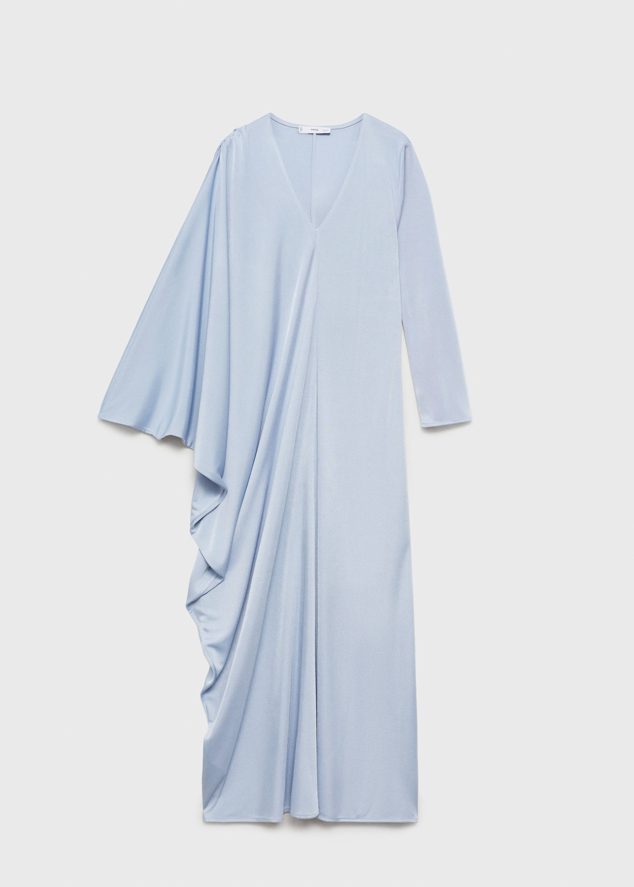 Asymmetric draped gown - Article without model